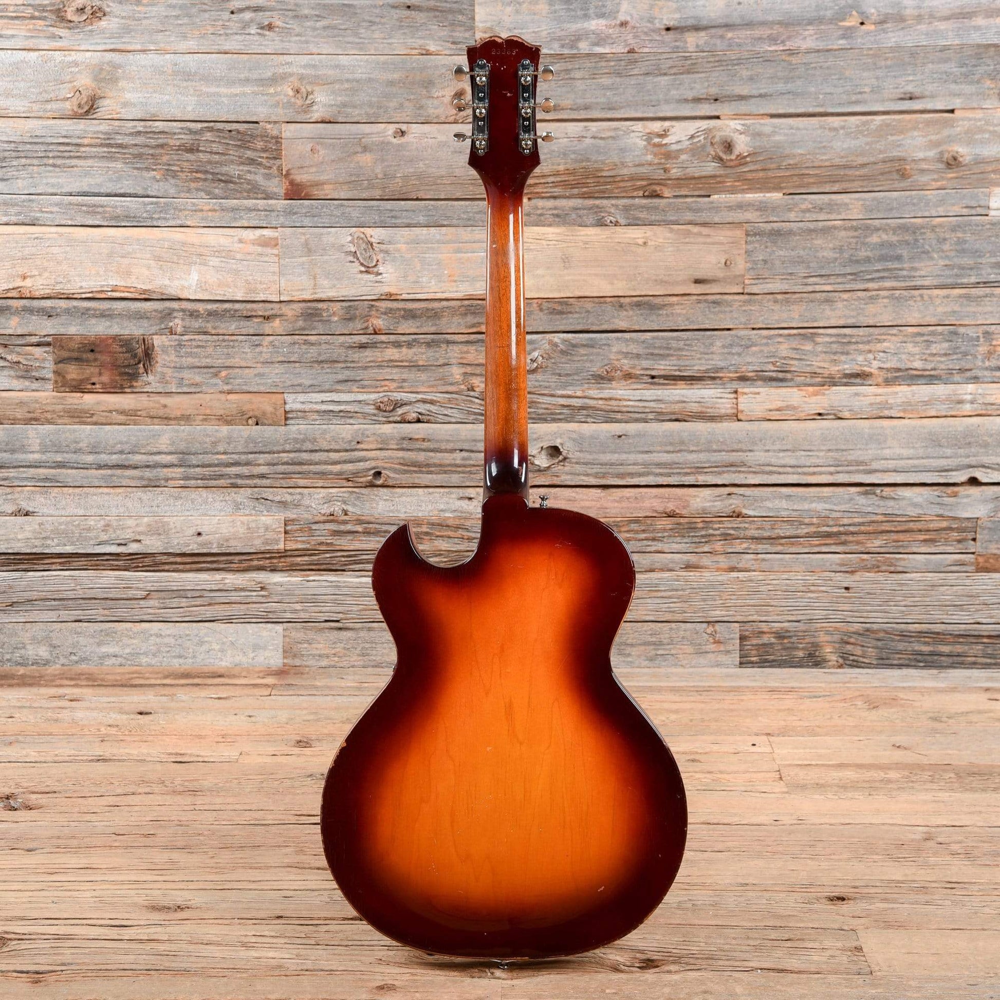 Guild T-100 Slim Jim Sunburst 1960s Electric Guitars / Hollow Body