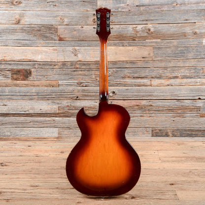 Guild T-100 Slim Jim Sunburst 1960s Electric Guitars / Hollow Body