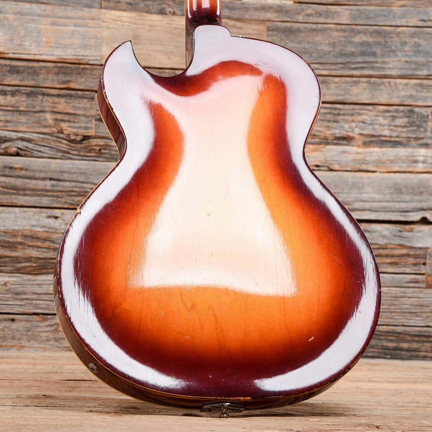 Guild T-100 Slim Jim Sunburst 1960s Electric Guitars / Hollow Body