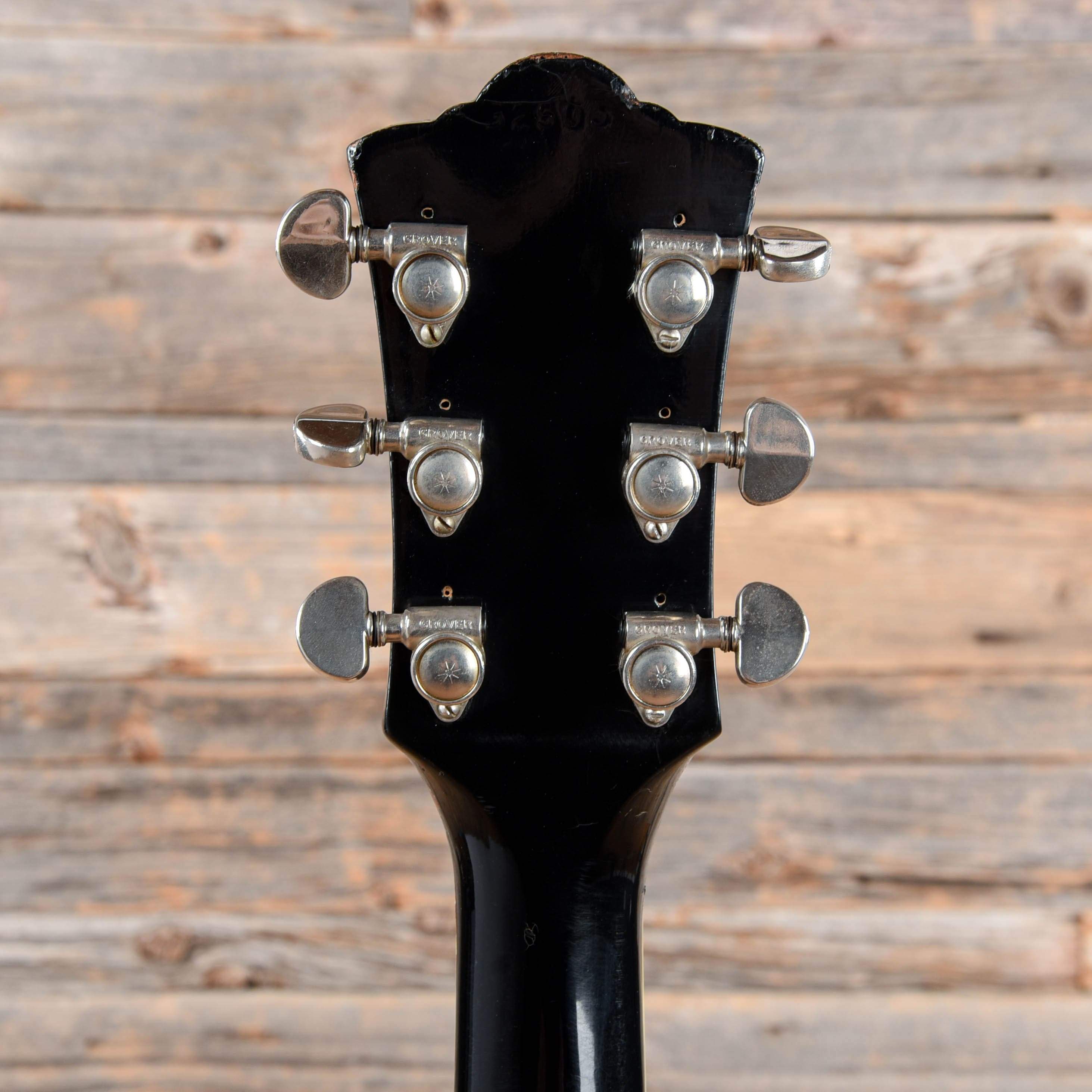 Guild T-100D Slim Jim Black Refin 1964 Electric Guitars / Hollow Body