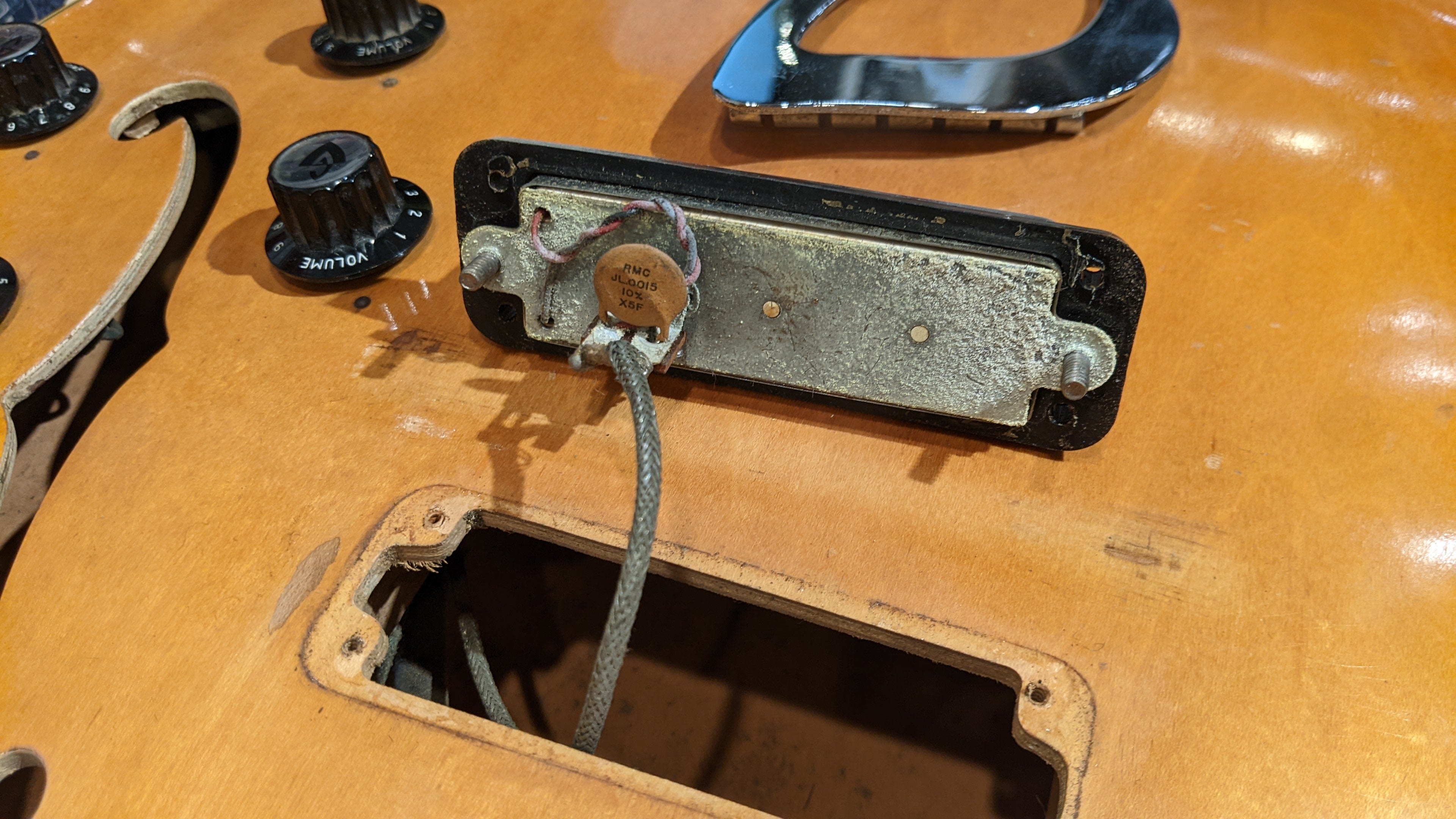 Guild T-100D Slim Jim Blonde 1966 Electric Guitars / Hollow Body