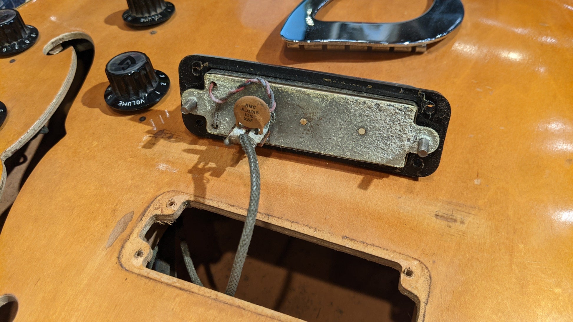 Guild T-100D Slim Jim Blonde 1966 Electric Guitars / Hollow Body