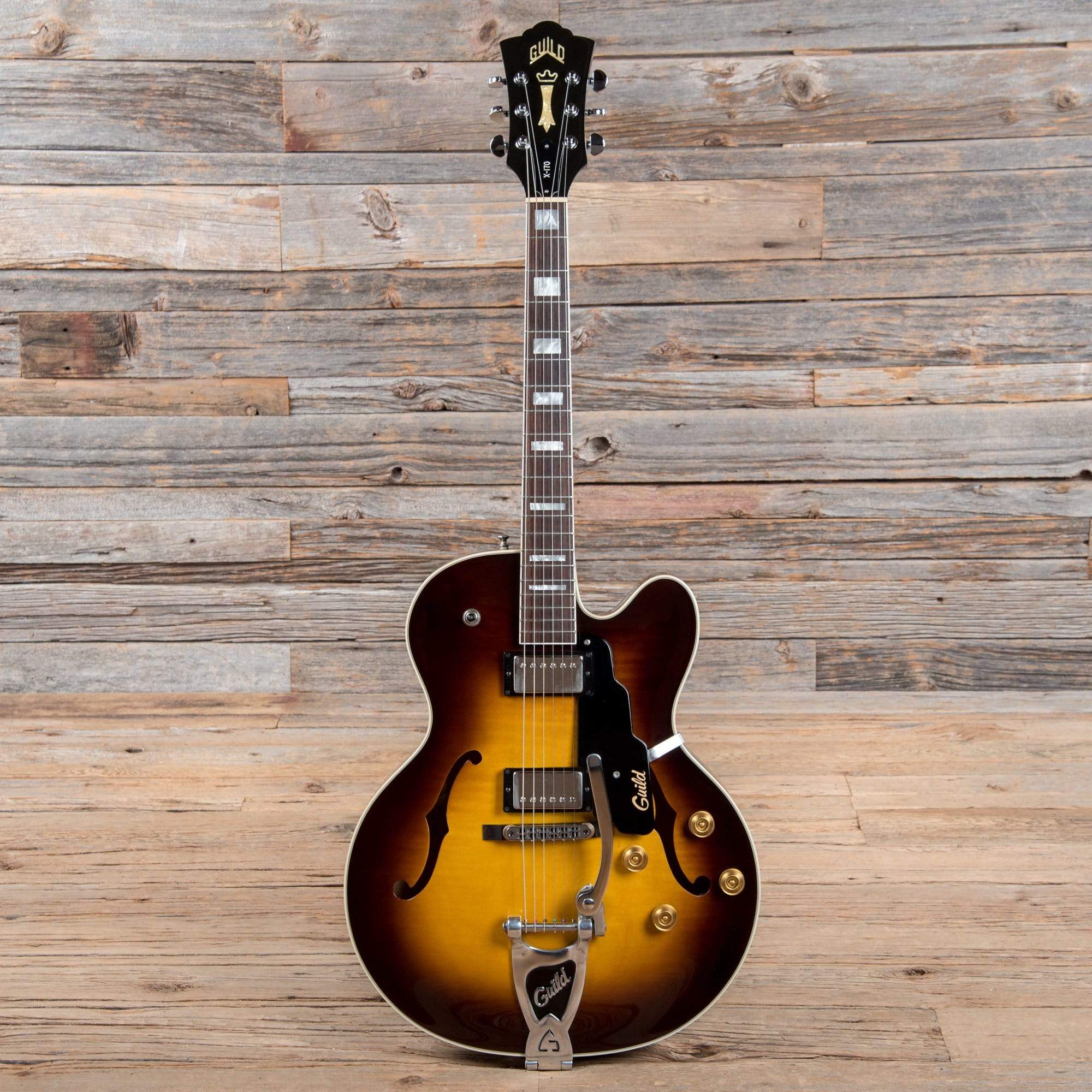 Guild X-170 Manhattan Sunburst 1997 Electric Guitars / Hollow Body