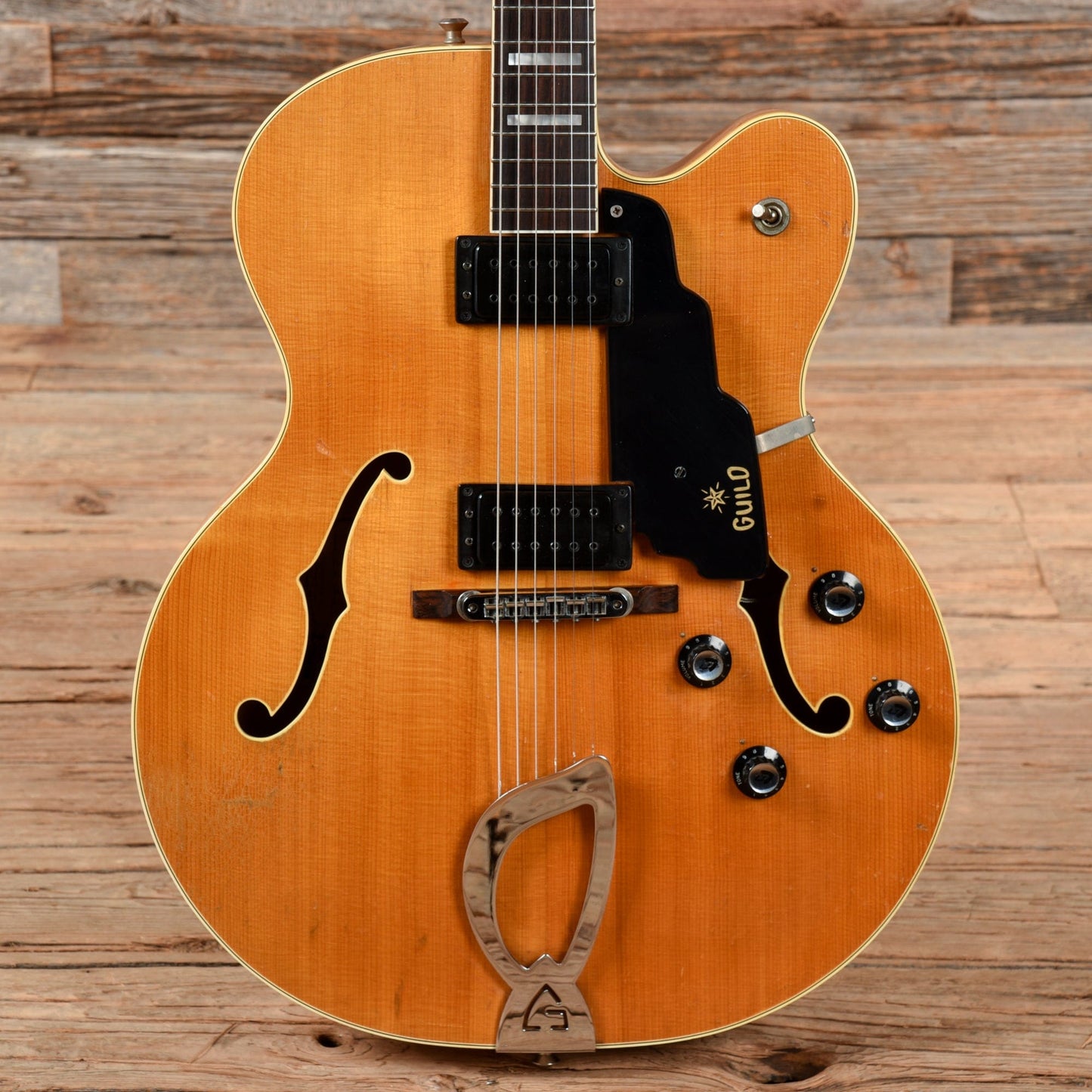 Guild X-175 Natural 1967 Electric Guitars / Hollow Body