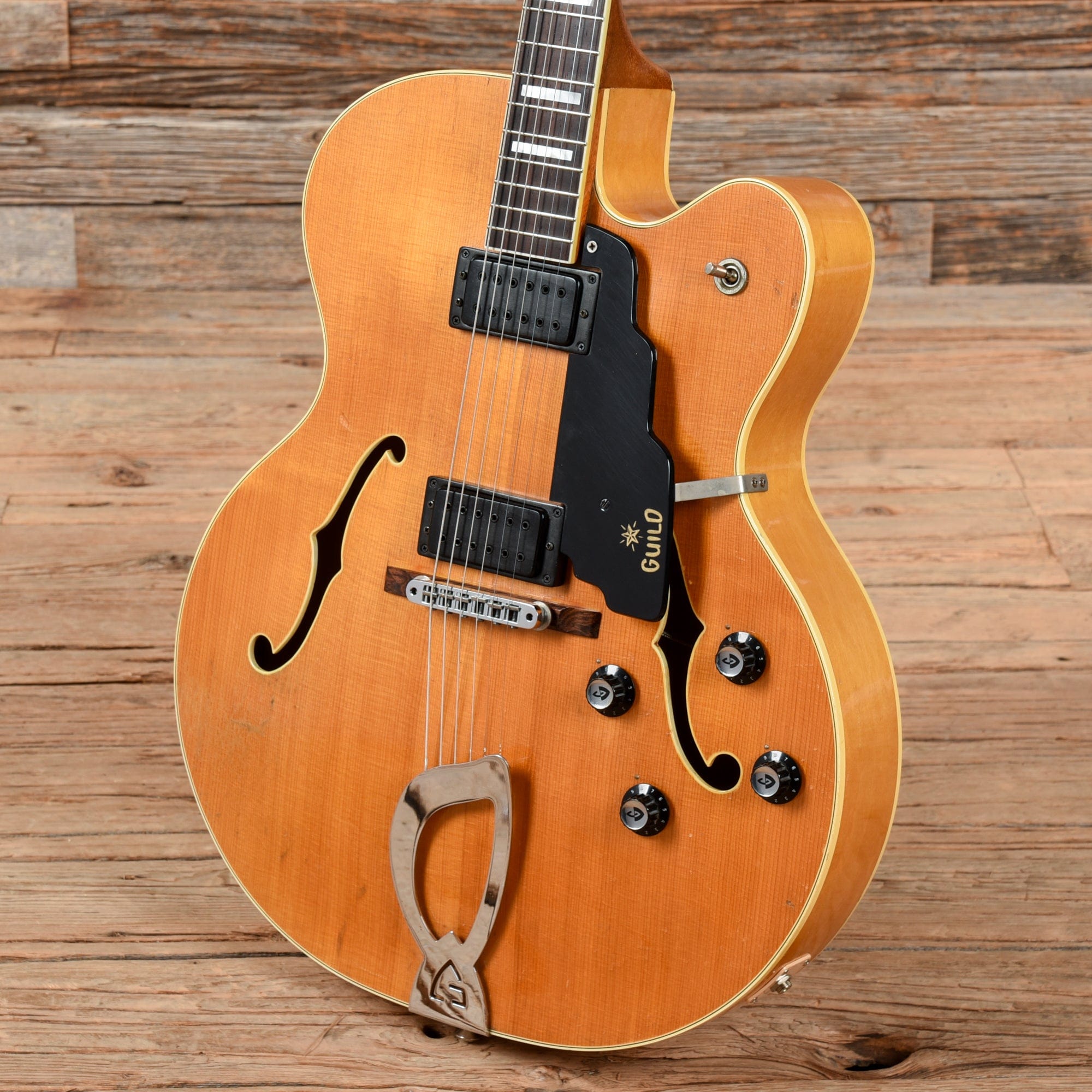 Guild X-175 Natural 1967 Electric Guitars / Hollow Body