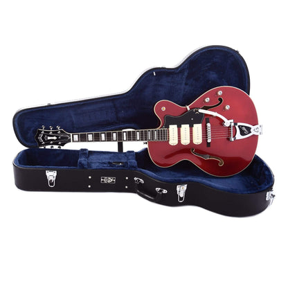 Guild X-350 Stratford Scarlet Red Electric Guitars / Hollow Body