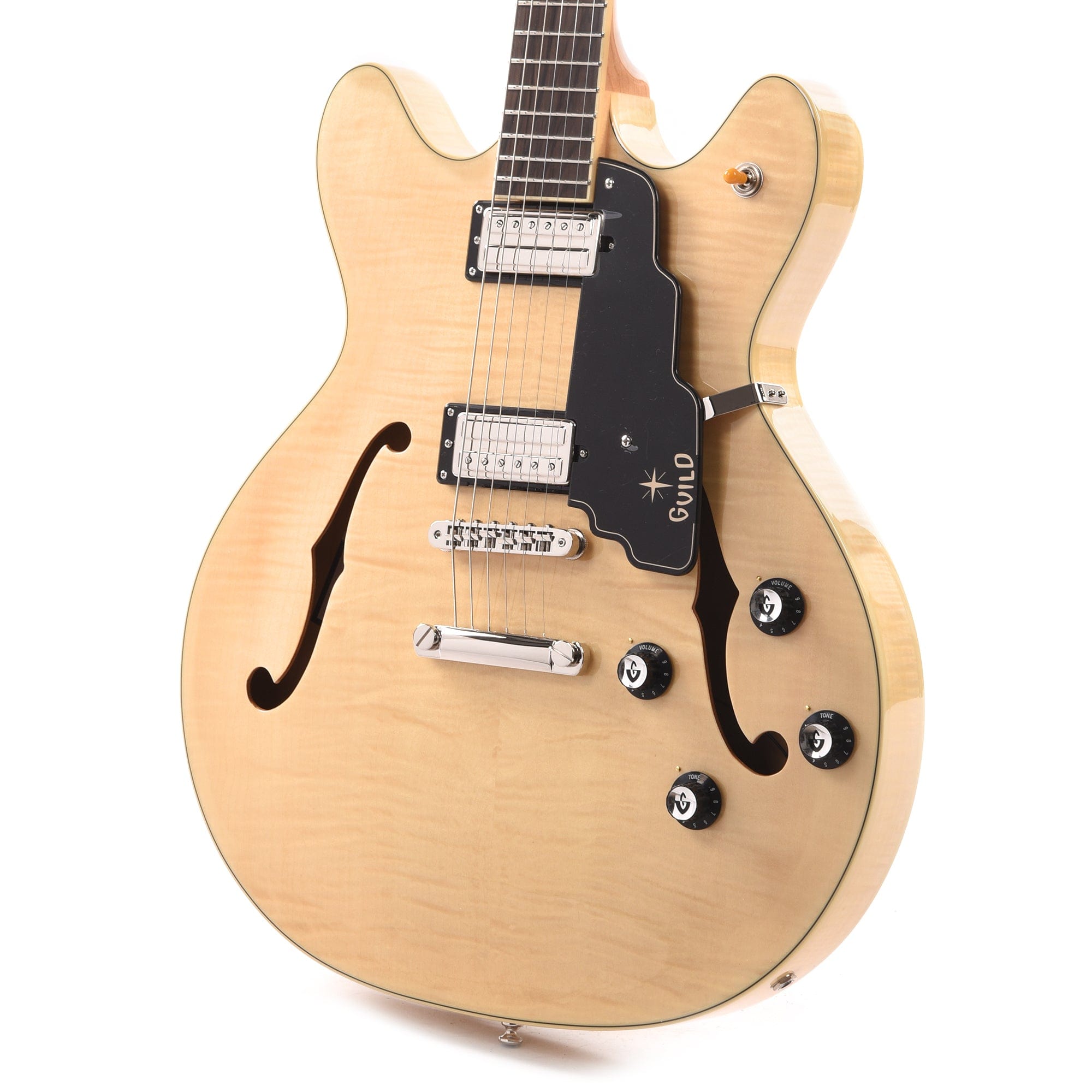 Guild Starfire IV ST Newark Natural Electric Guitars / Semi-Hollow,Electric Guitars / Solid Body