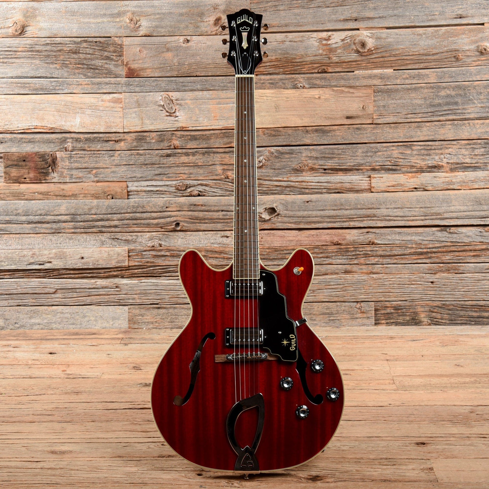 Guild Newark St. Collection Starfire IV Cherry 2014 Electric Guitars / Semi-Hollow