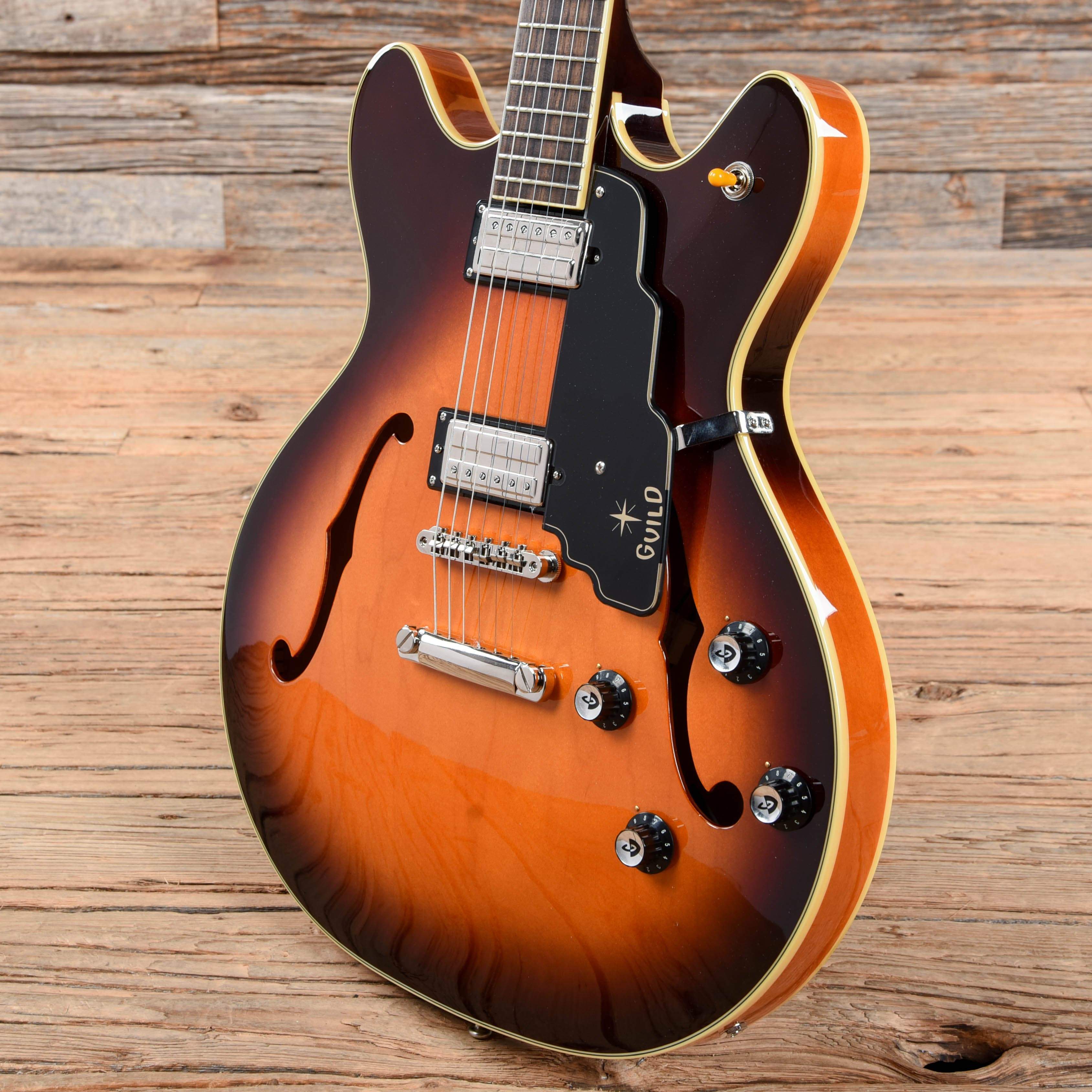 Guild Newark St. Collection Starfire IV-ST Sunburst 2018 Electric Guitars / Semi-Hollow
