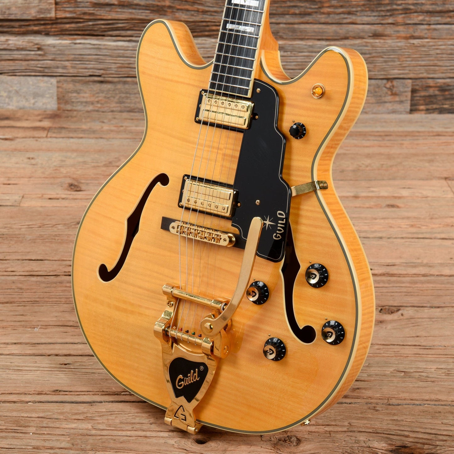 Guild Newark St. Collection Starfire VI Natural 2016 Electric Guitars / Semi-Hollow