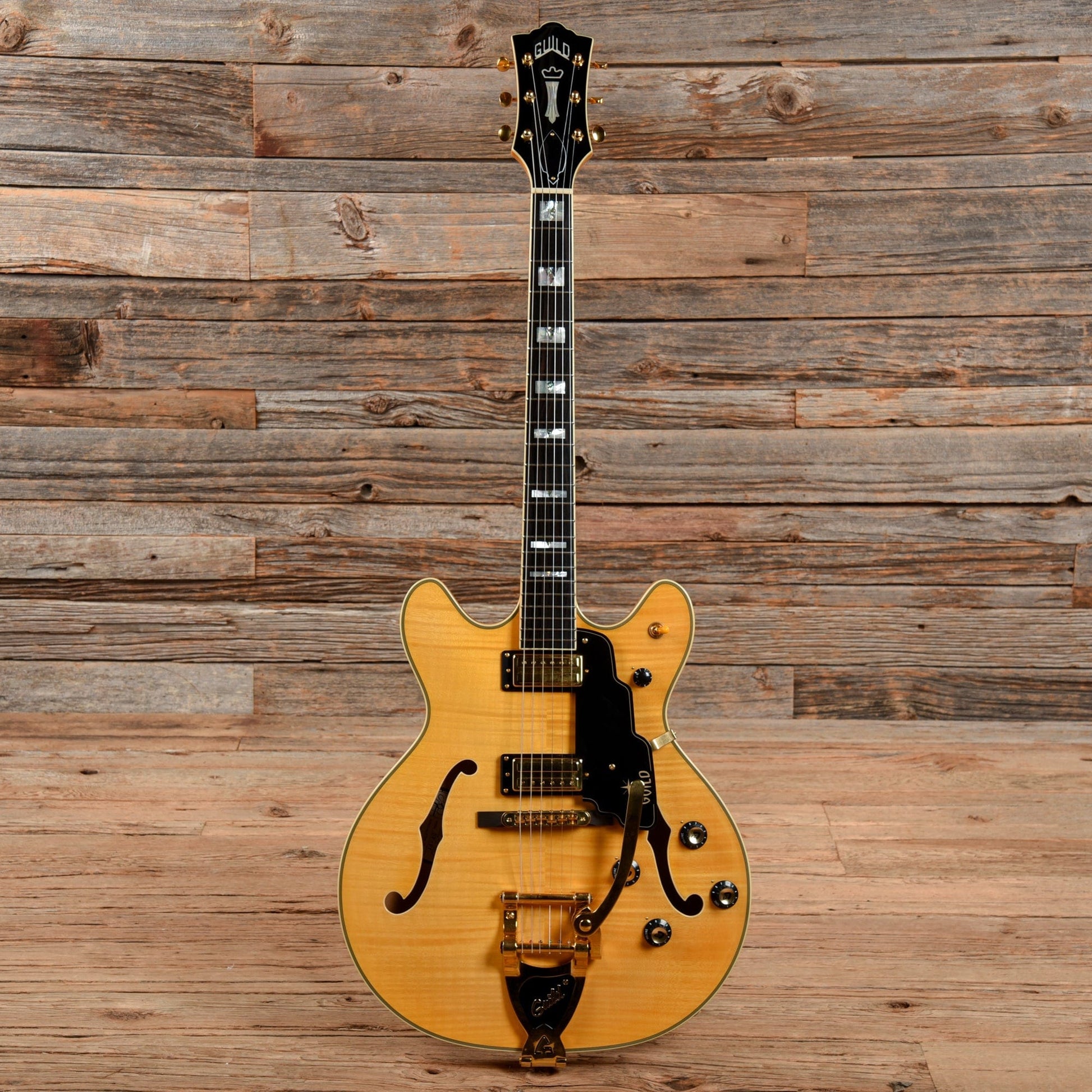 Guild Newark St. Collection Starfire VI Natural 2016 Electric Guitars / Semi-Hollow