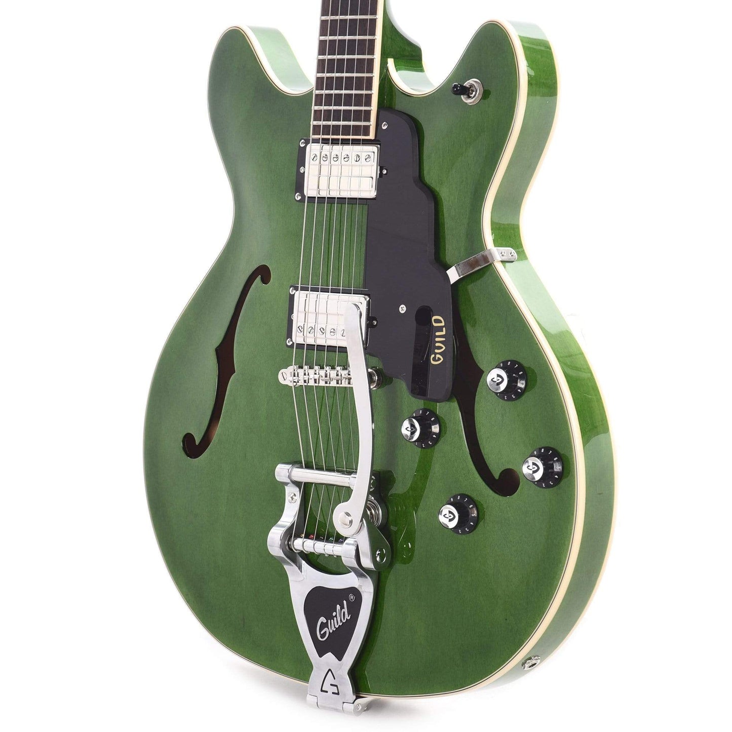 Guild Starfire I DC Emerald Green w/Guild Vibrato Tailpiece Electric Guitars / Semi-Hollow