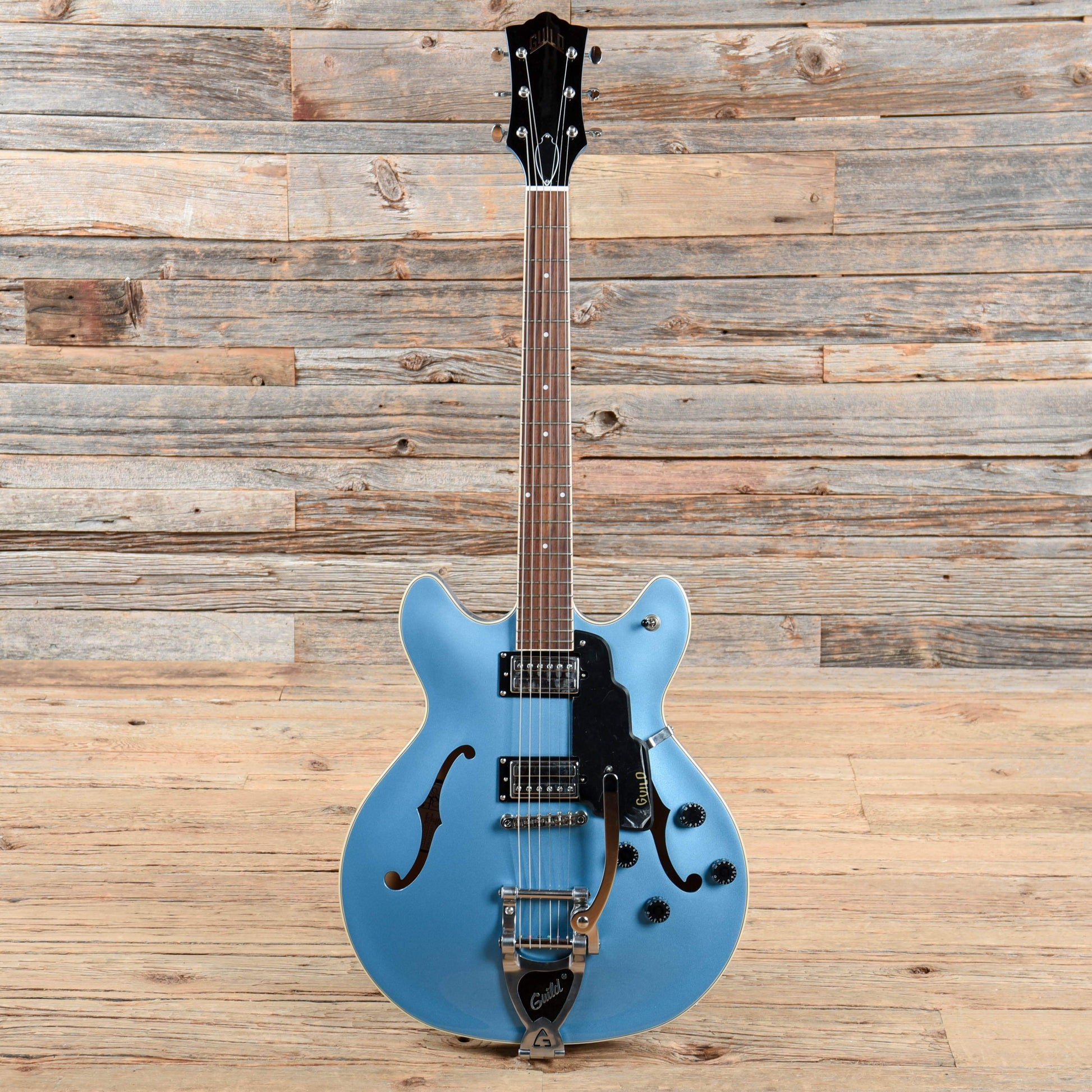 Guild Starfire I DC Pelham Blue w/Guild Vibrato Tailpiece Electric Guitars / Semi-Hollow
