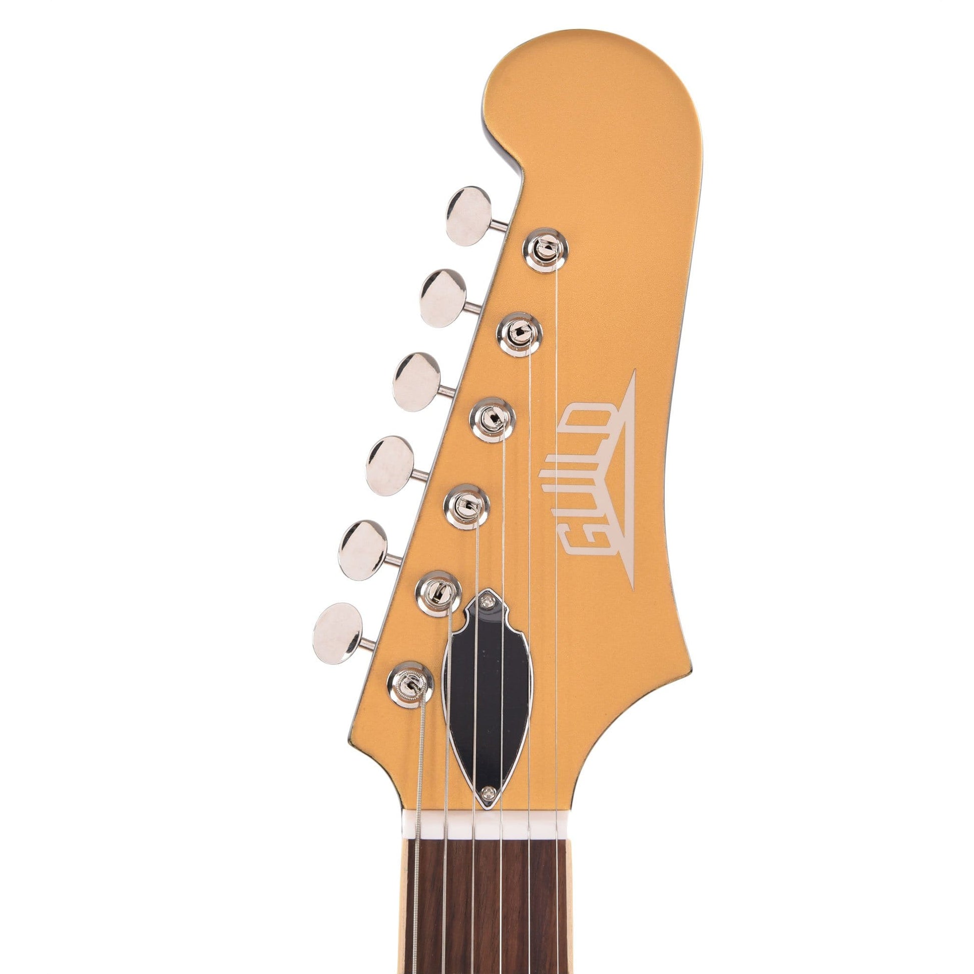 Guild Starfire I Jet 90 Satin Gold w/Guild Vibrato Tailpiece Electric Guitars / Semi-Hollow