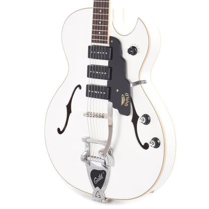 Guild Starfire I Jet 90 Satin White w/Guild Vibrato Tailpiece Electric Guitars / Semi-Hollow