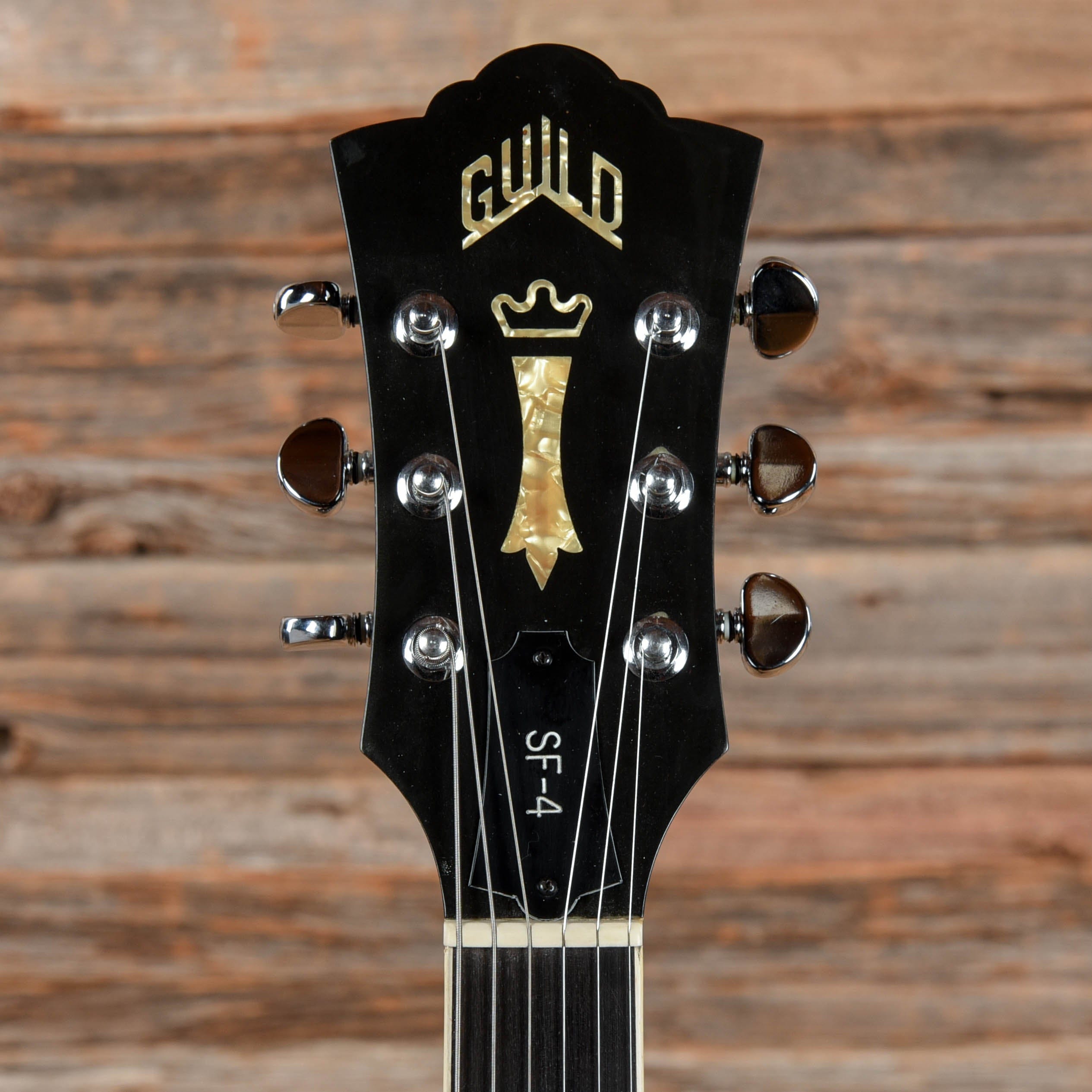 Guild Starfire IV Black 1984 Electric Guitars / Semi-Hollow