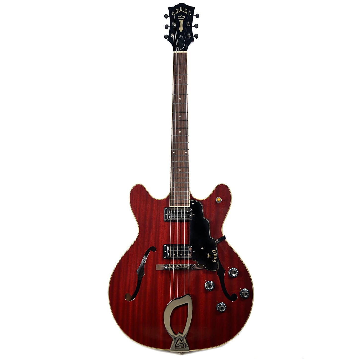 Guild Starfire IV Cherry Electric Guitars / Semi-Hollow