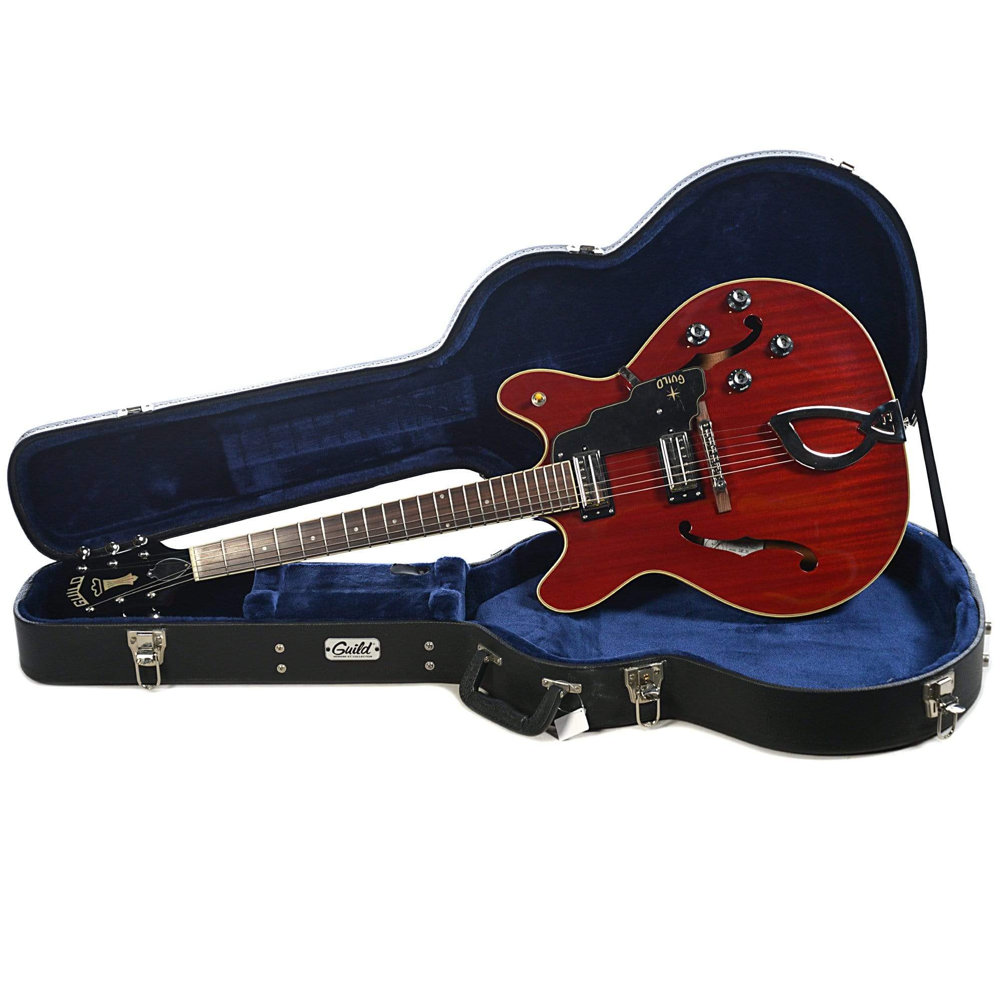 Guild Starfire IV Cherry Electric Guitars / Semi-Hollow