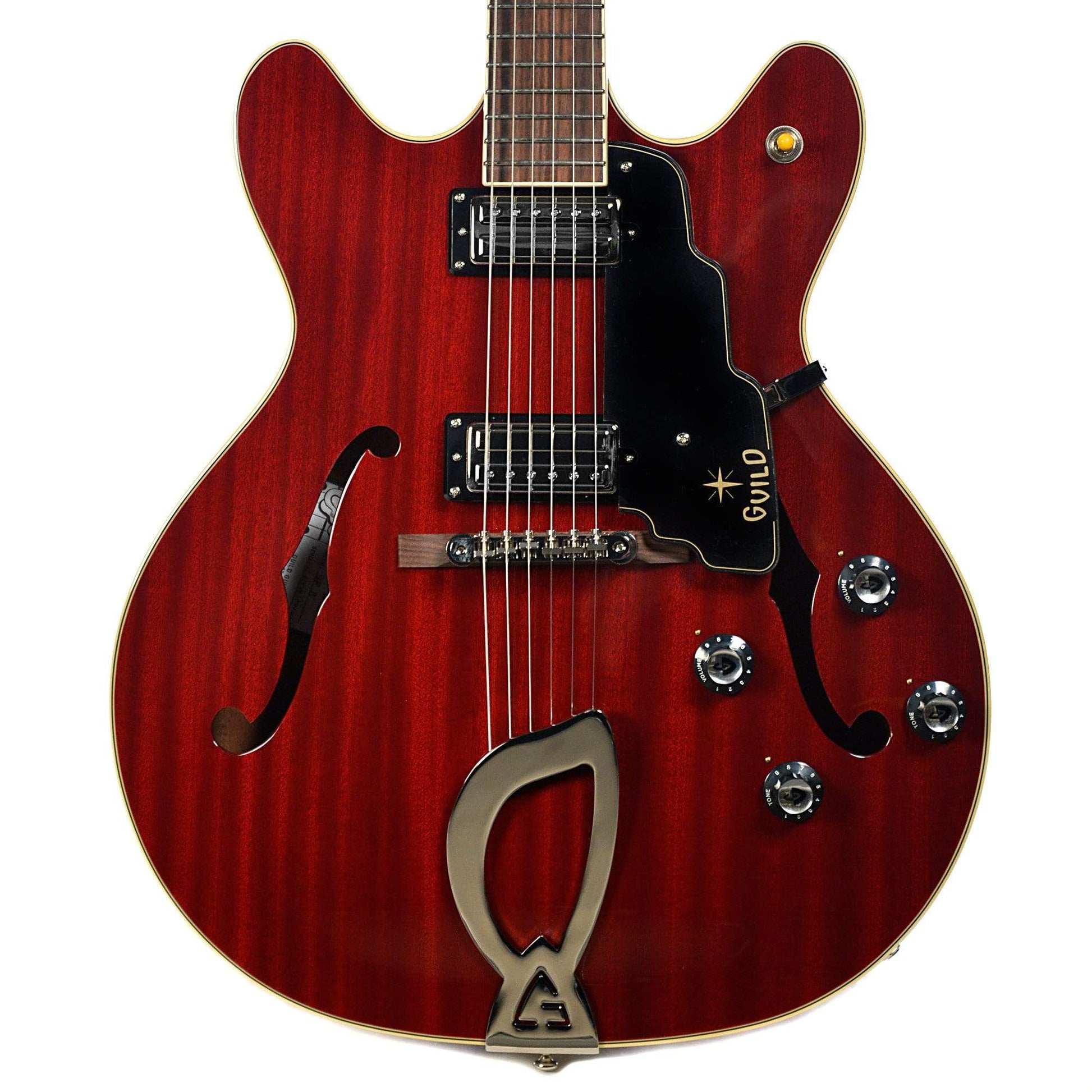 Guild Starfire IV Cherry Electric Guitars / Semi-Hollow