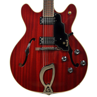 Guild Starfire IV Cherry Electric Guitars / Semi-Hollow