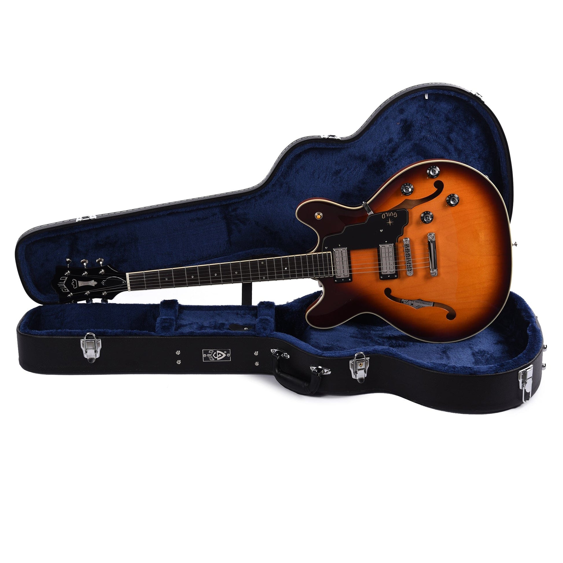 Guild Starfire IV ST Newark Antique Burst Electric Guitars / Semi-Hollow