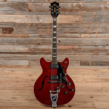 Guild Starfire V Cherry 1967 Electric Guitars / Semi-Hollow