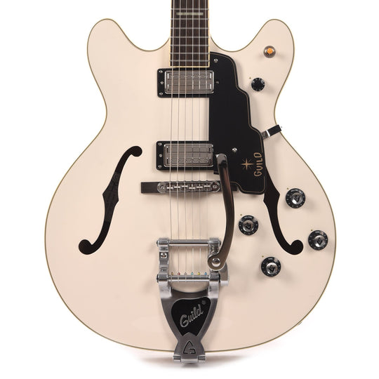 Guild Starfire V Newark Snowcrest White Electric Guitars / Semi-Hollow