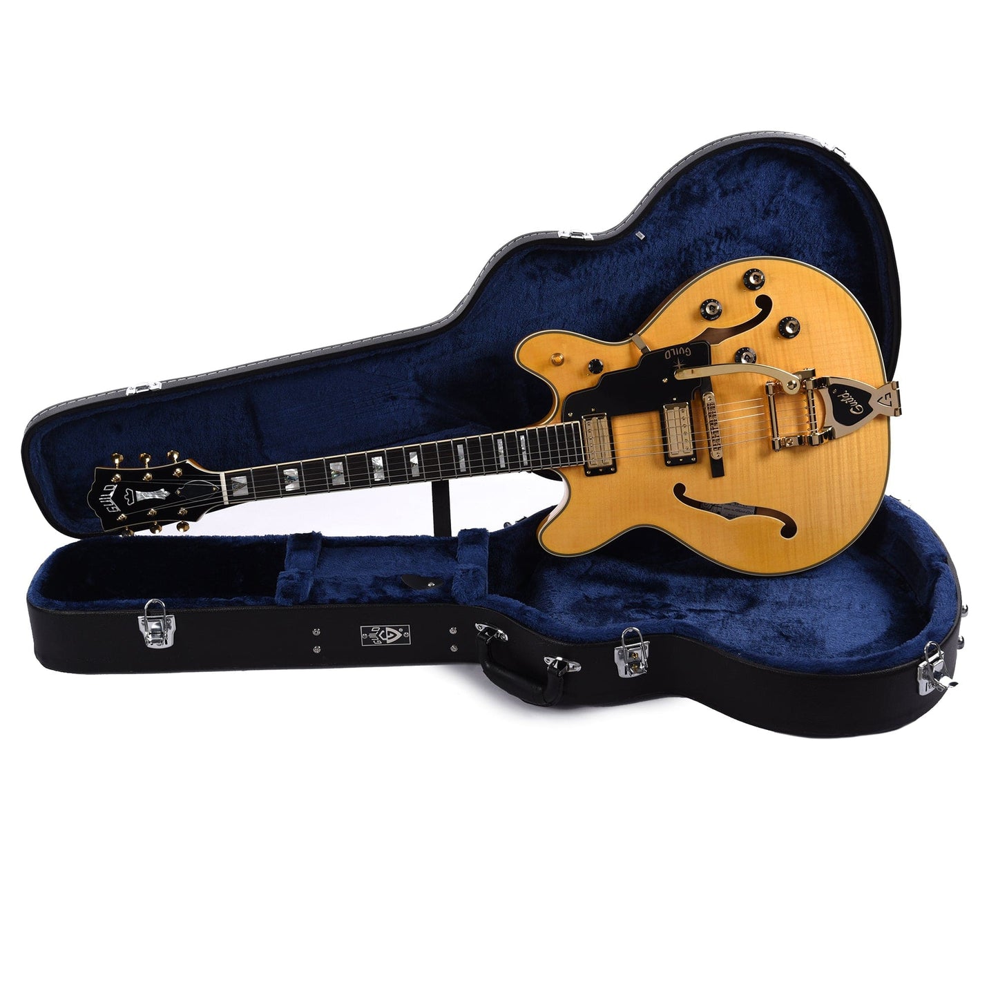 Guild Starfire VI Newark Flame Maple Blonde Electric Guitars / Semi-Hollow