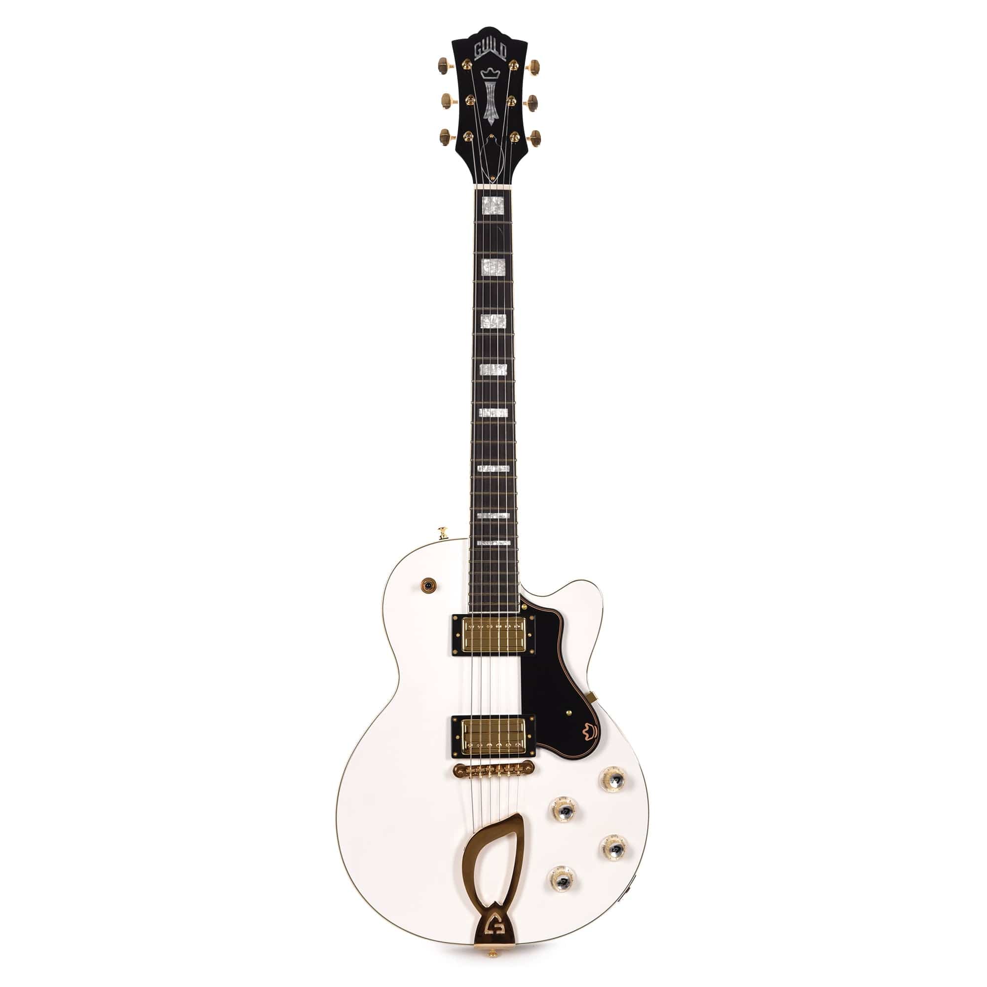 Guild Aristocrat HH Snowcrest White Electric Guitars / Solid Body