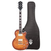 Guild Bluesbird Iced Tea Burst and Deluxe Electric Gig Bag Bundle Electric Guitars / Solid Body
