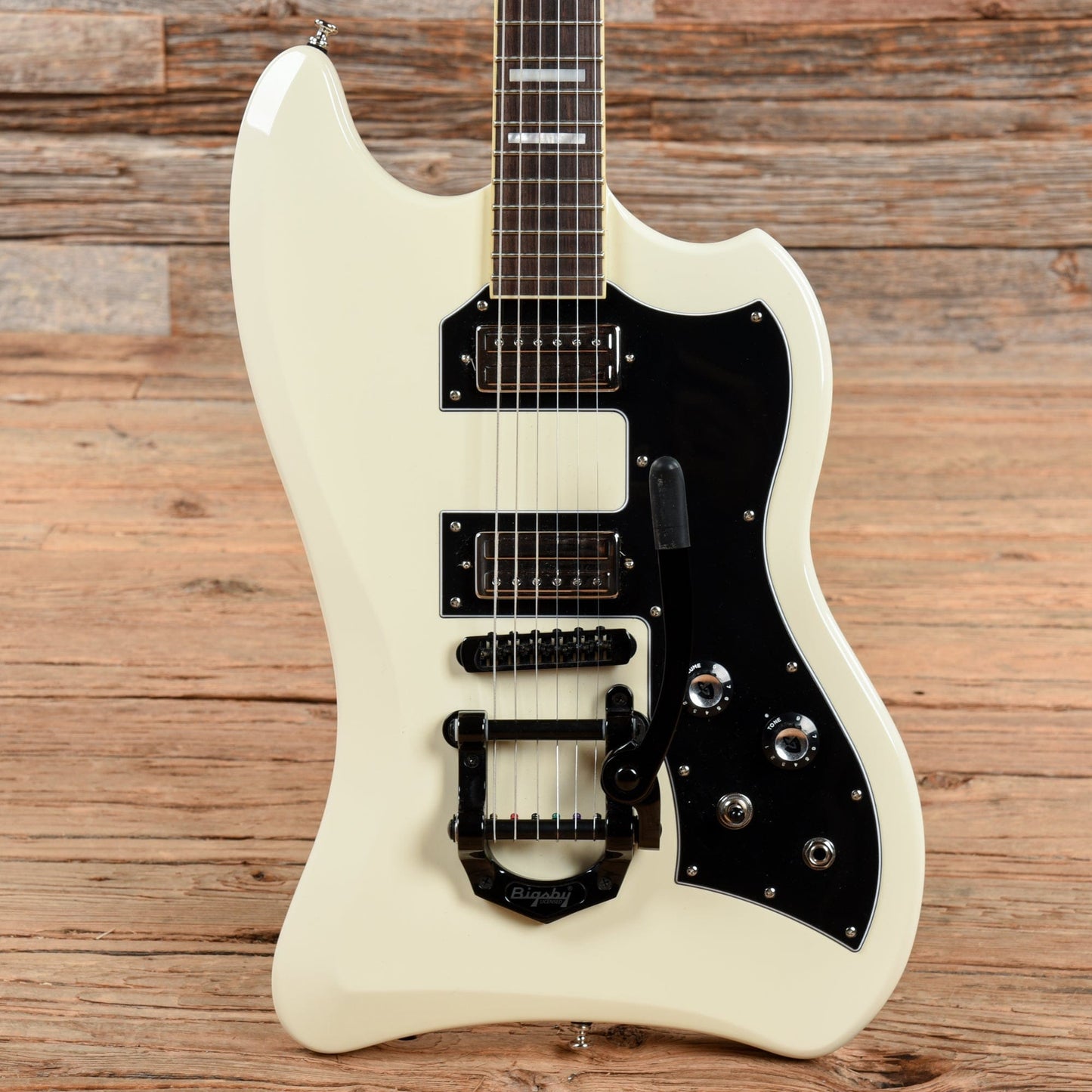 Guild Newark St. Collection T-Bird ST White 2017 Electric Guitars / Solid Body