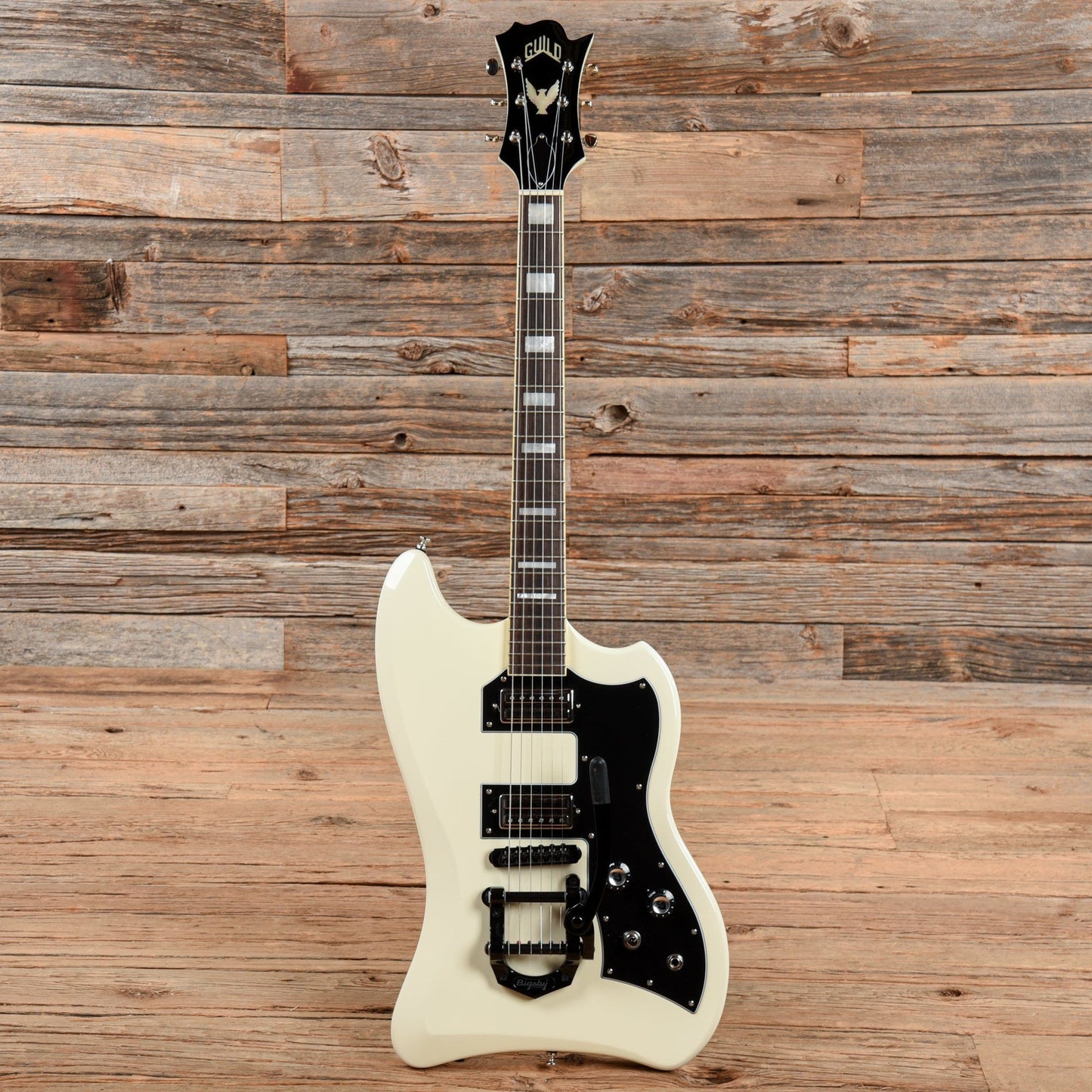 Guild Newark St. Collection T-Bird ST White 2017 Electric Guitars / Solid Body