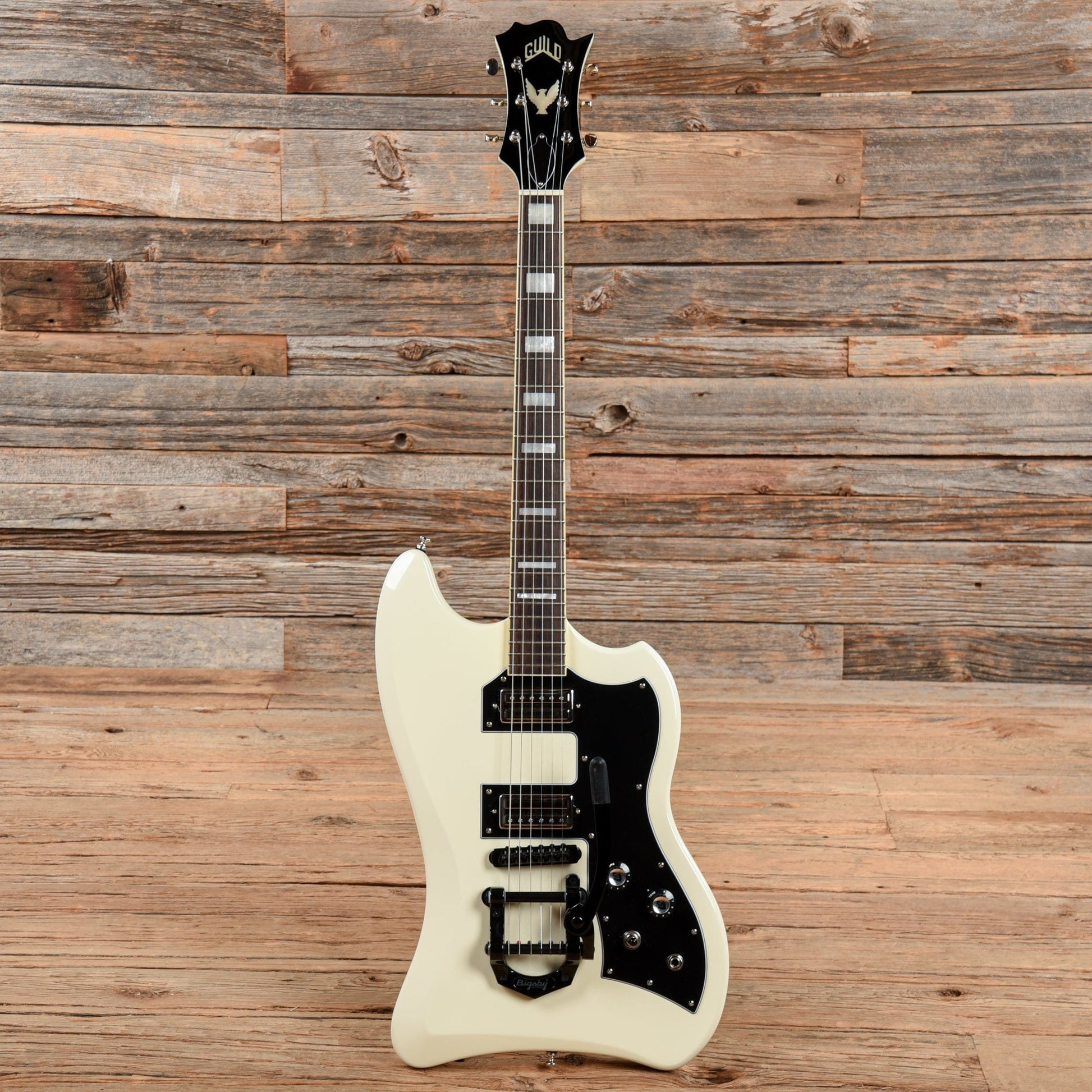 Guild Newark St. Collection T-Bird ST White 2017 Electric Guitars / Solid Body