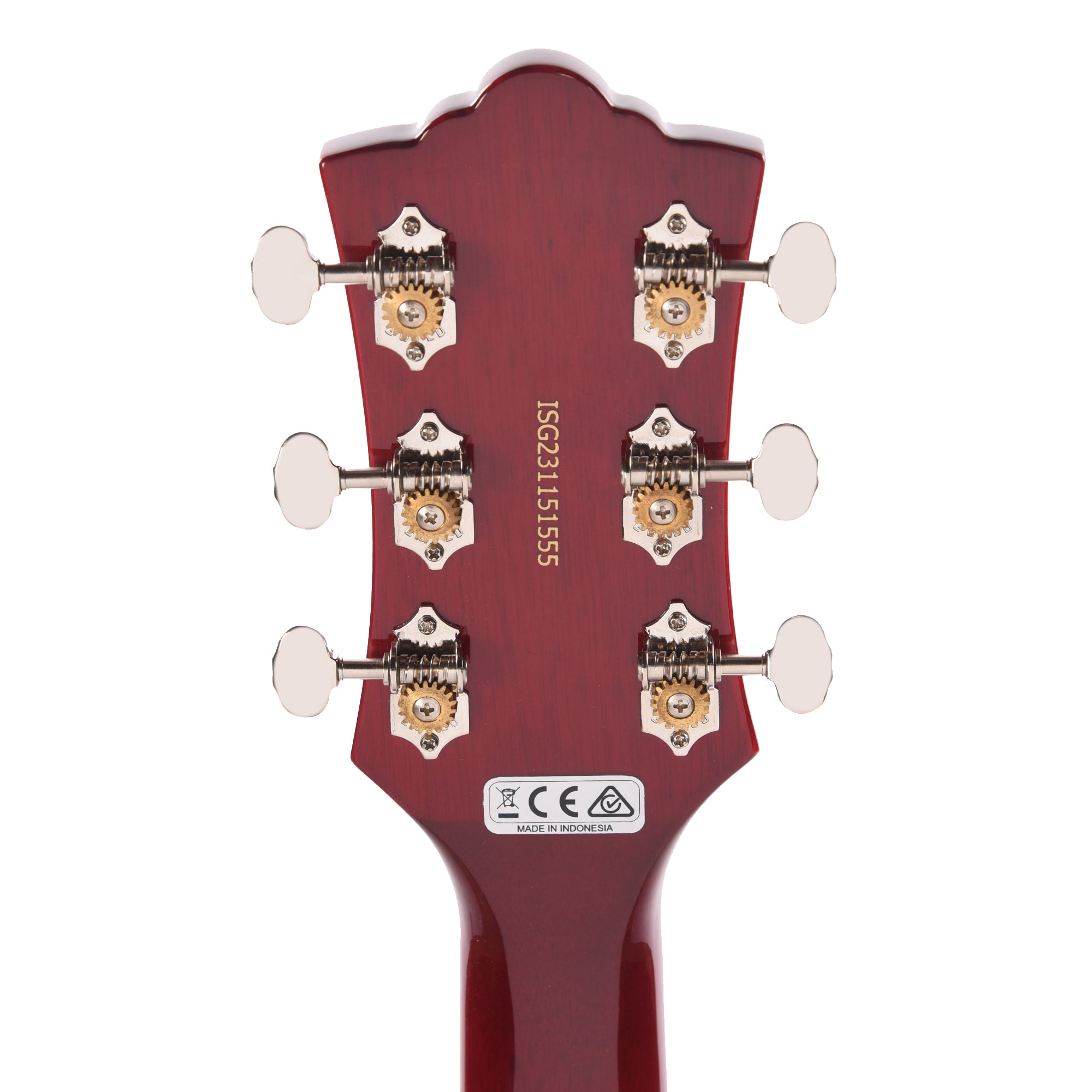 Guild Polara Deluxe Cherry Red Electric Guitars / Solid Body