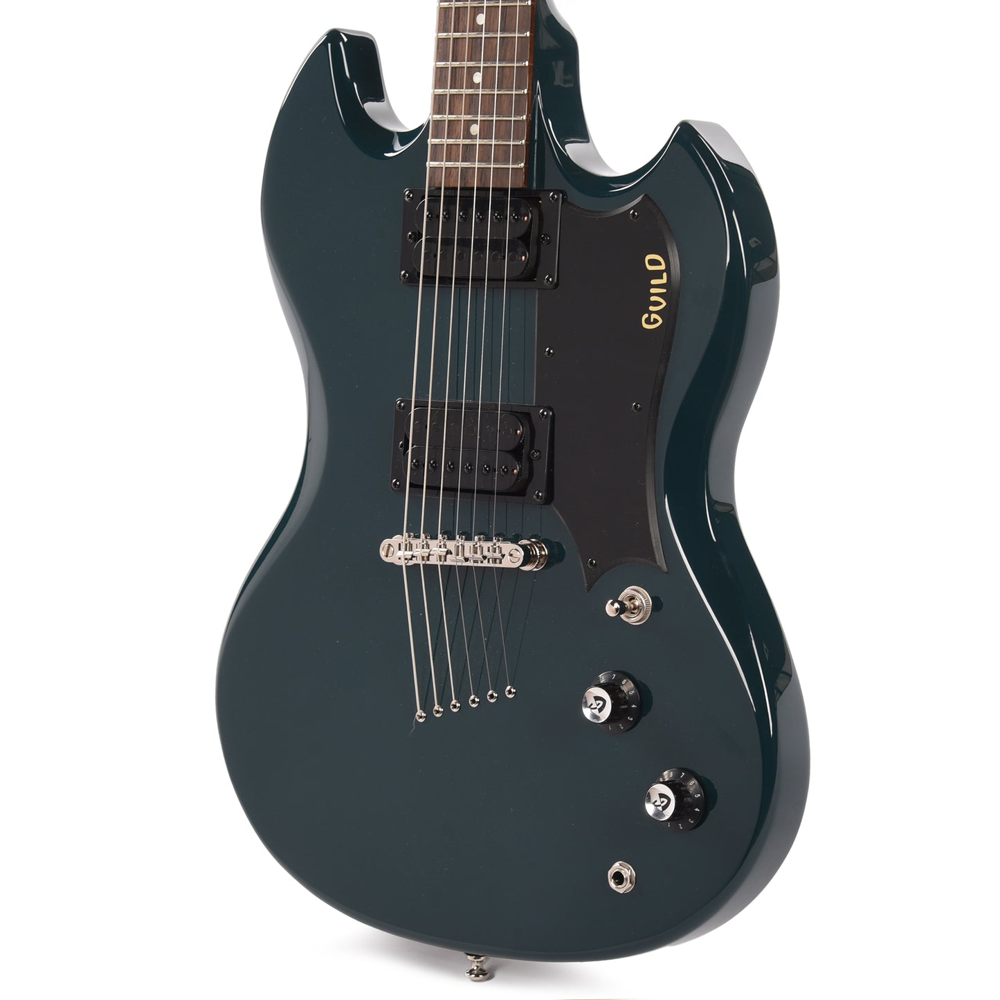 Guild Polara Solid Body Electric Guitar Blue Steel Electric Guitars / Solid Body