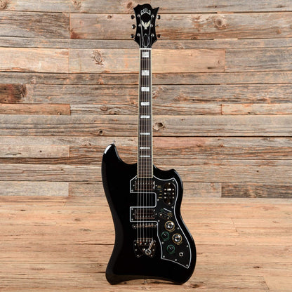 Guild S-200 T-Bird Black Electric Guitars / Solid Body