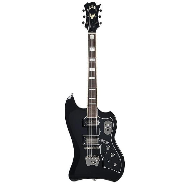 Guild S-200 T-Bird Black Electric Guitars / Solid Body