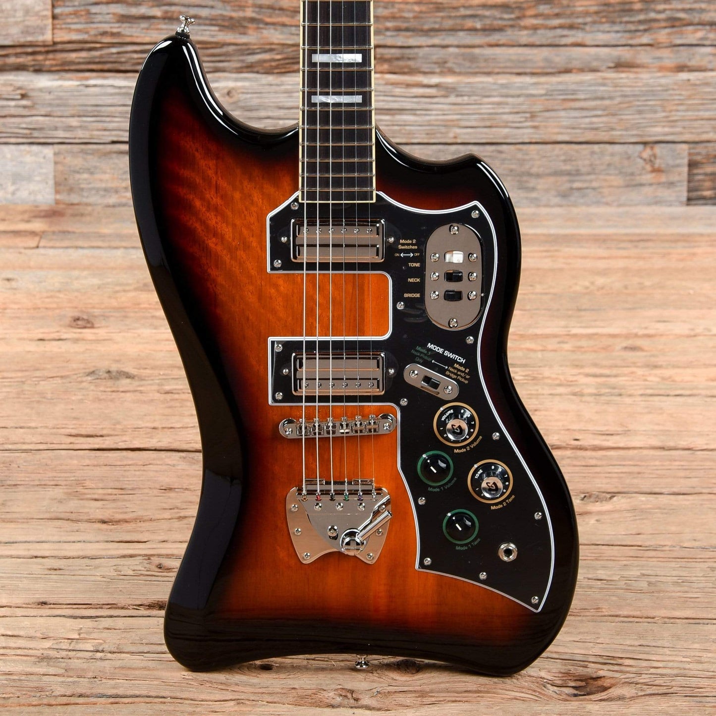 Guild S-200 T-Bird Reissue Sunburst Electric Guitars / Solid Body