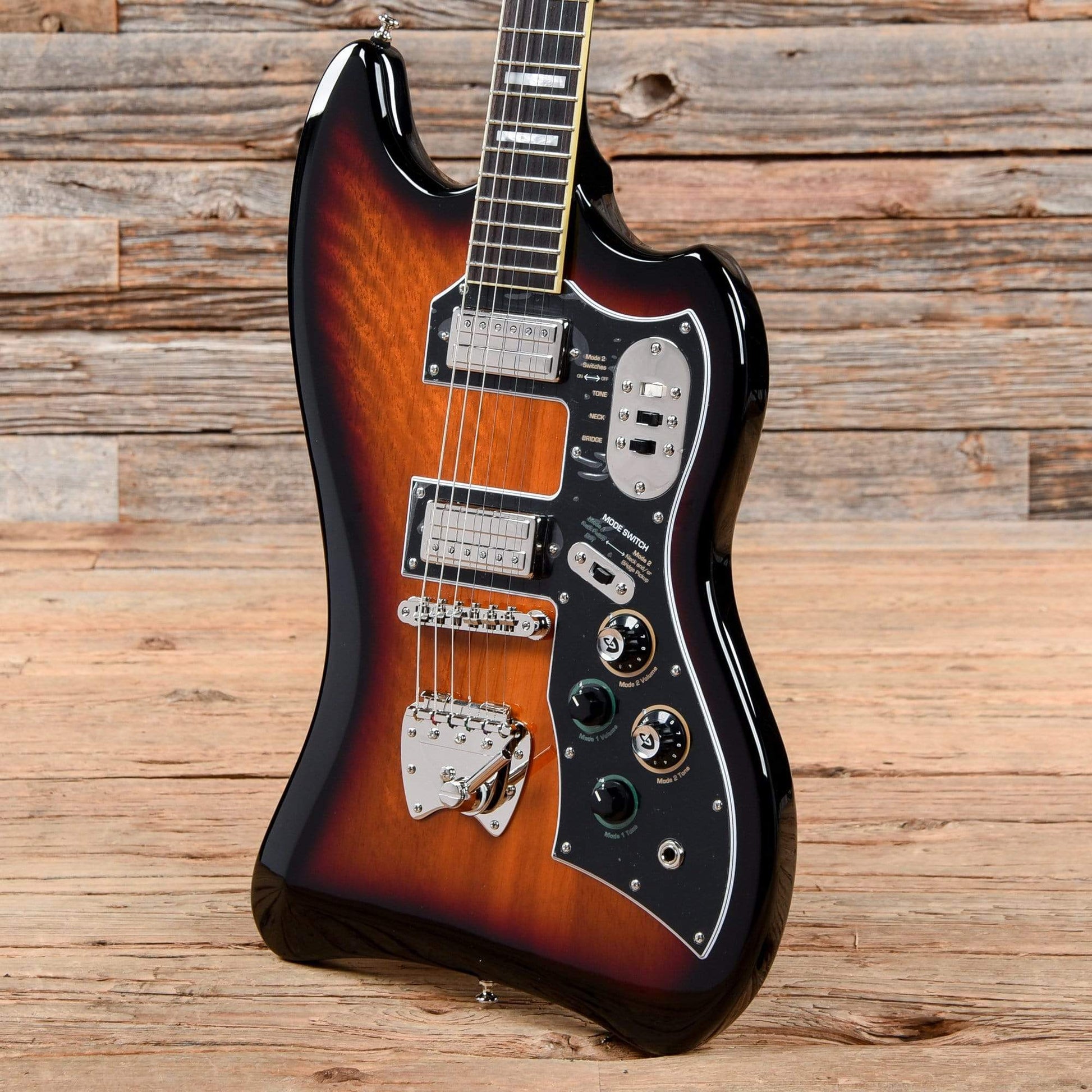 Guild S-200 T-Bird Reissue Sunburst Electric Guitars / Solid Body