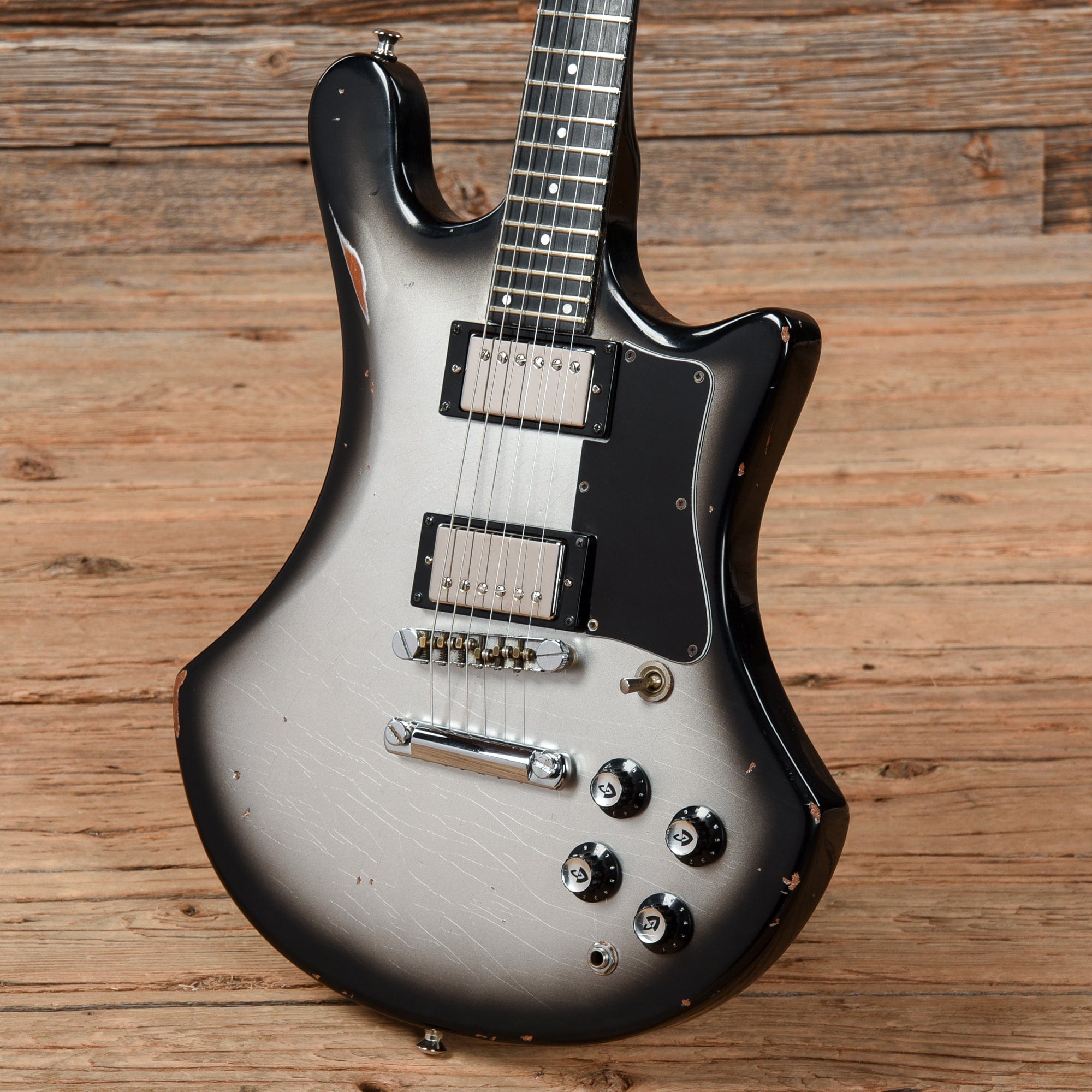 Guild S-300 Silverburst Refin 1970s Electric Guitars / Solid Body