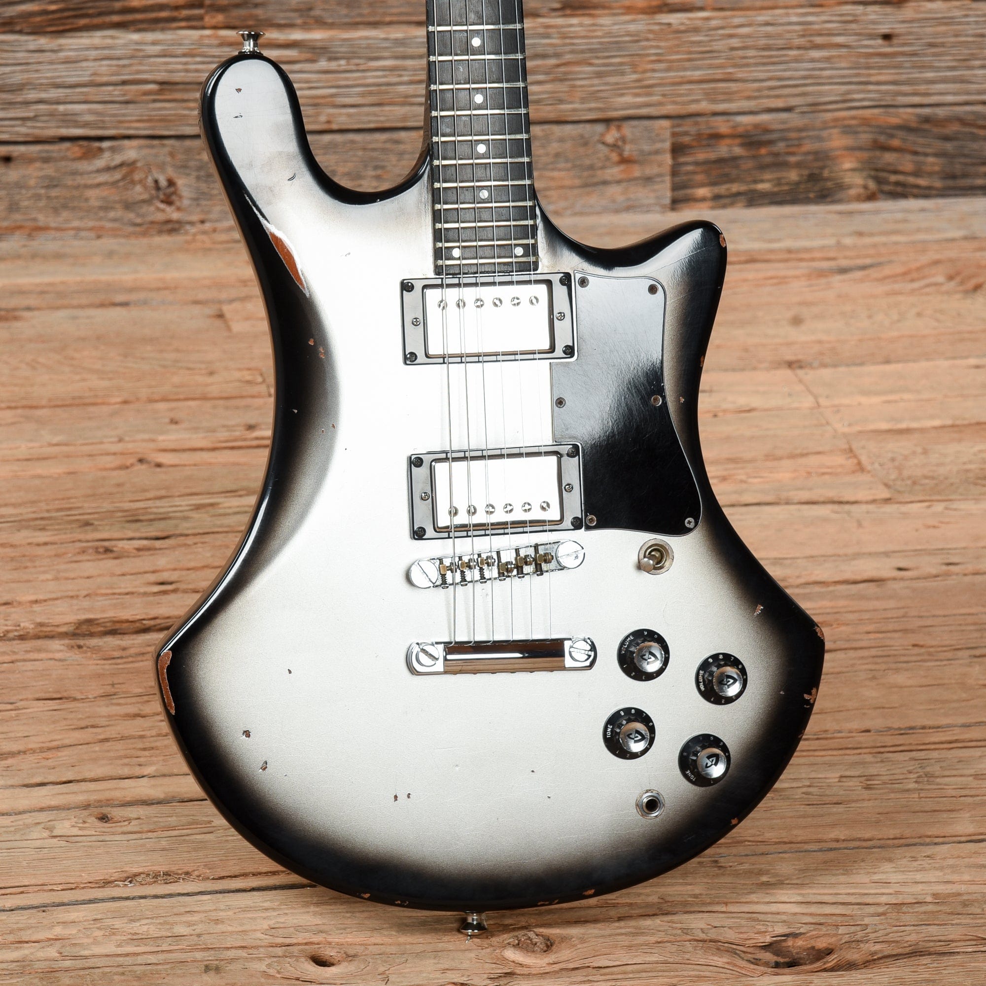 Guild S-300 Silverburst Refin 1970s Electric Guitars / Solid Body