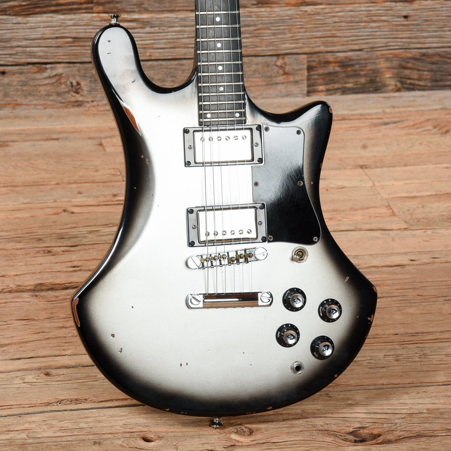 Guild S-300 Silverburst Refin 1970s Electric Guitars / Solid Body