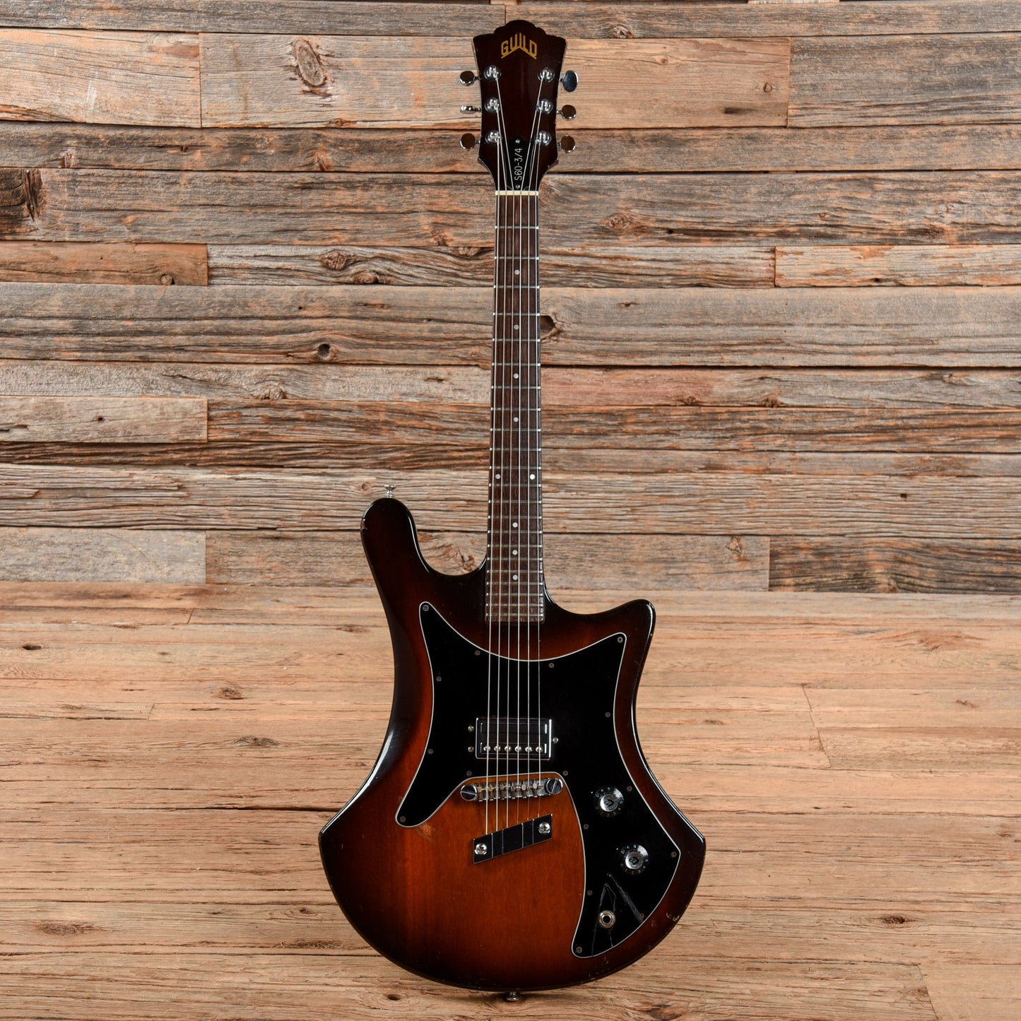 Guild S60-3/4 Sunburst 1979 Electric Guitars / Solid Body