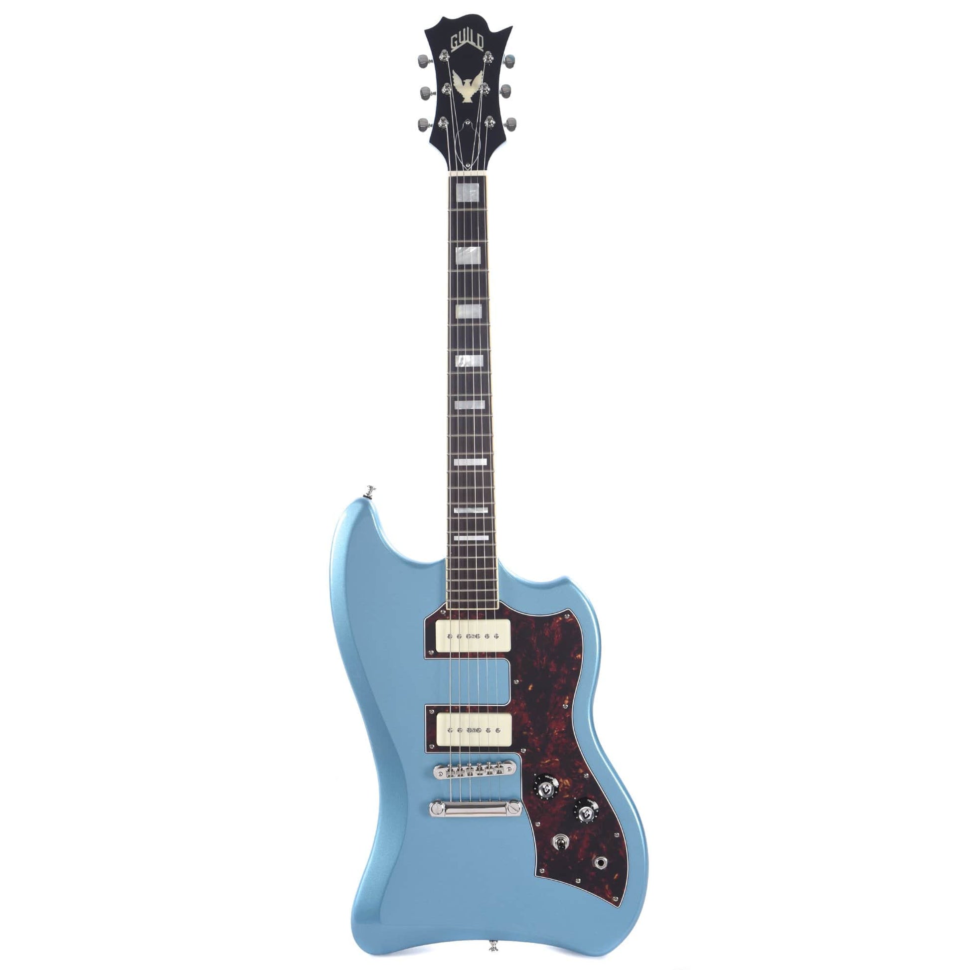 Guild T-Bird ST w/Franz P90 Pelham Blue Electric Guitars / Solid Body