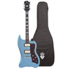Guild T-Bird ST w/Franz P90 Pelham Blue and Deluxe Electric Gig Bag Bundle Electric Guitars / Solid Body