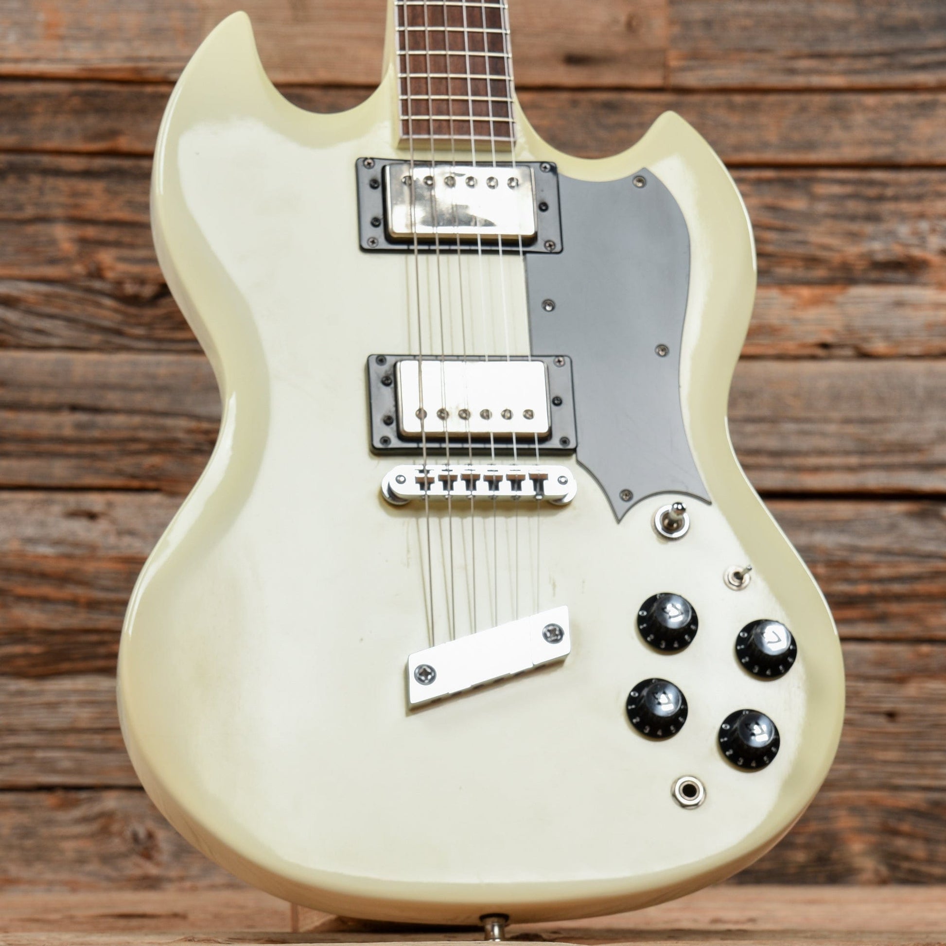 Guild USA S-100 Polara Reissue White 1997 Electric Guitars / Solid Body