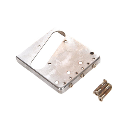 GuitarSlinger Tele Bridge Aged Brass Saddles Parts / Guitar Parts / Bridges