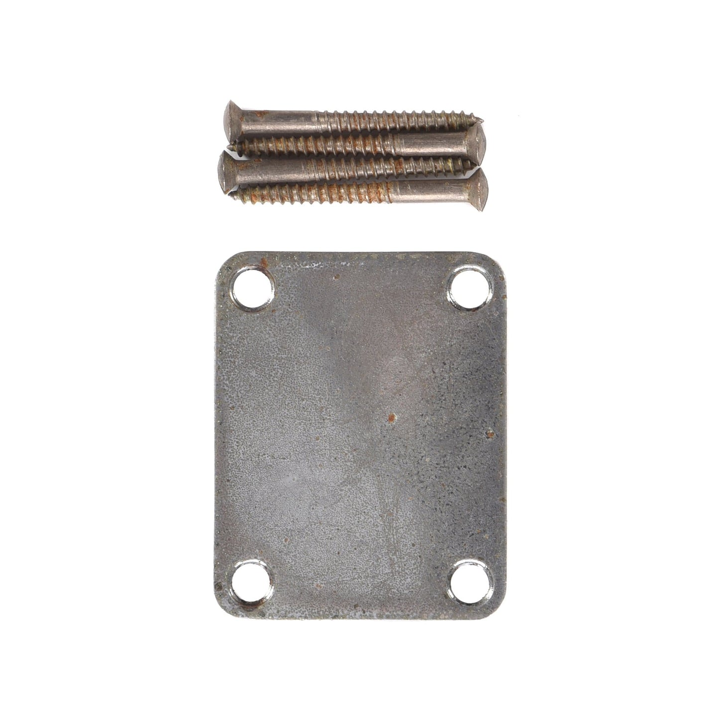 GuitarSlinger 50s Tele Aged Neck Plate Parts / Guitar Parts / Necks