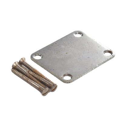 GuitarSlinger 50s Tele Aged Neck Plate Parts / Guitar Parts / Necks