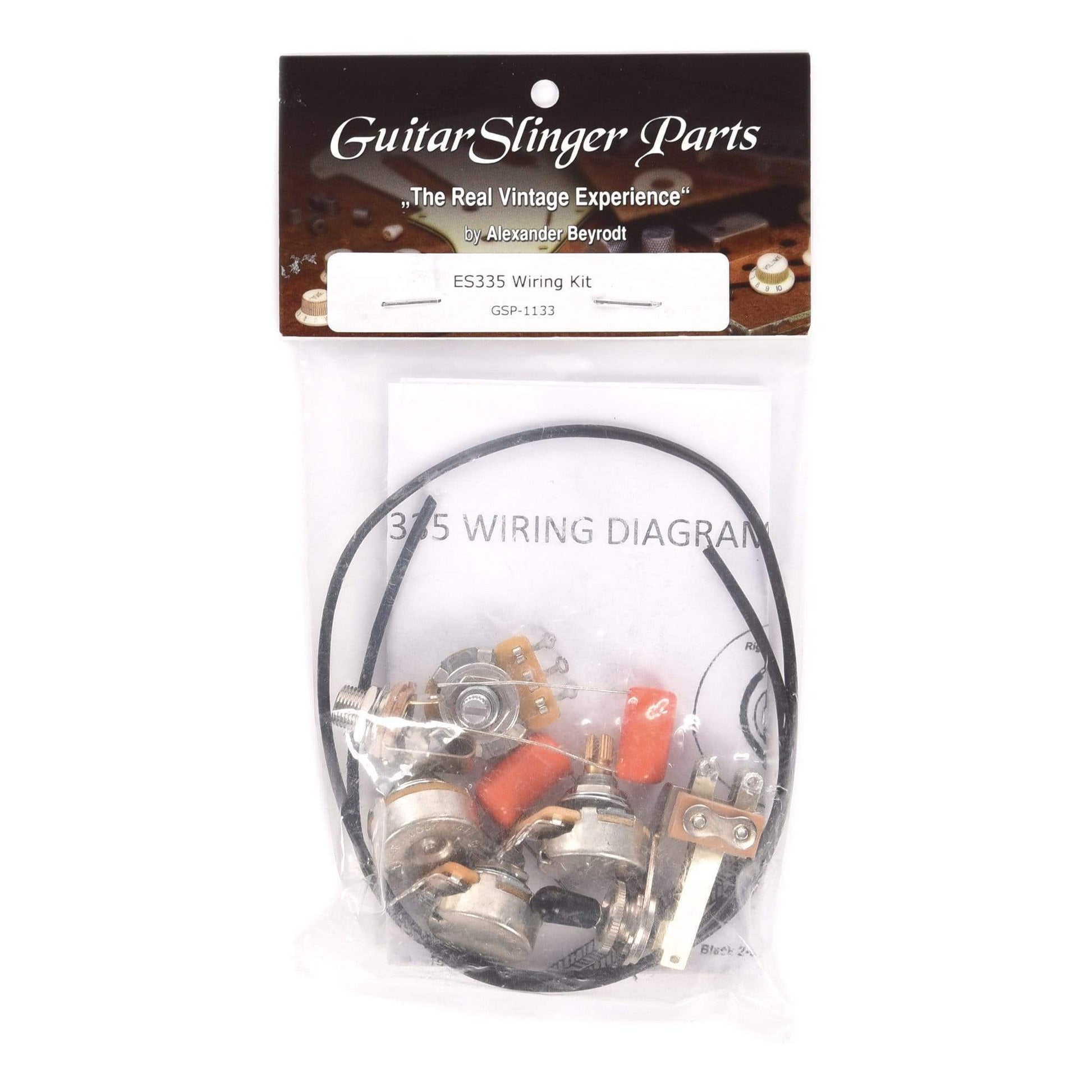 GuitarSlinger ES-335 Wiring Kit Parts / Guitar Pickups